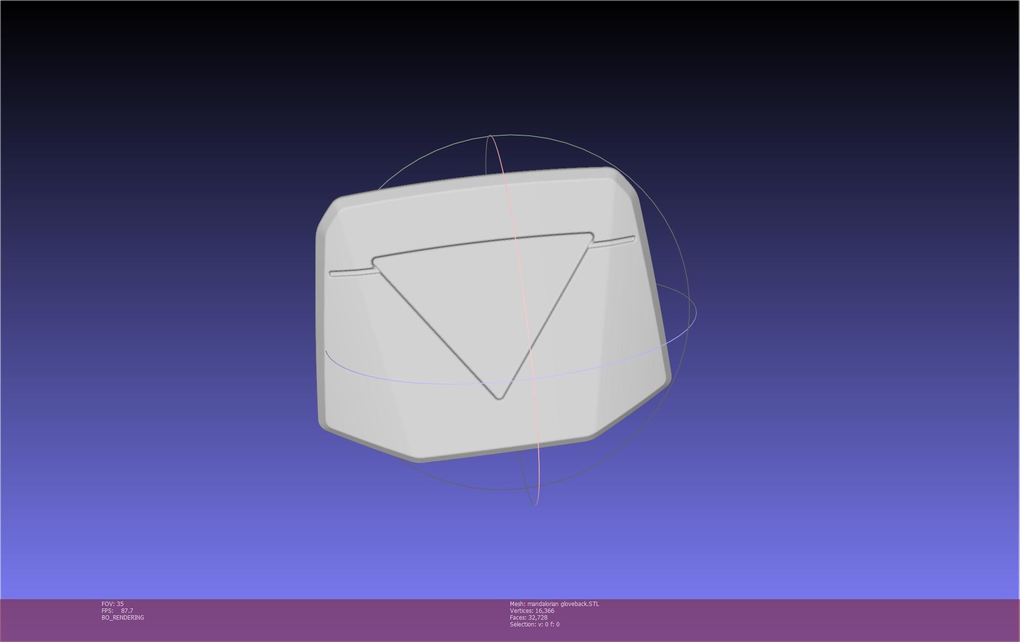 Star Wars Mandalorian Glove Cover Printable Model 3D print model_30