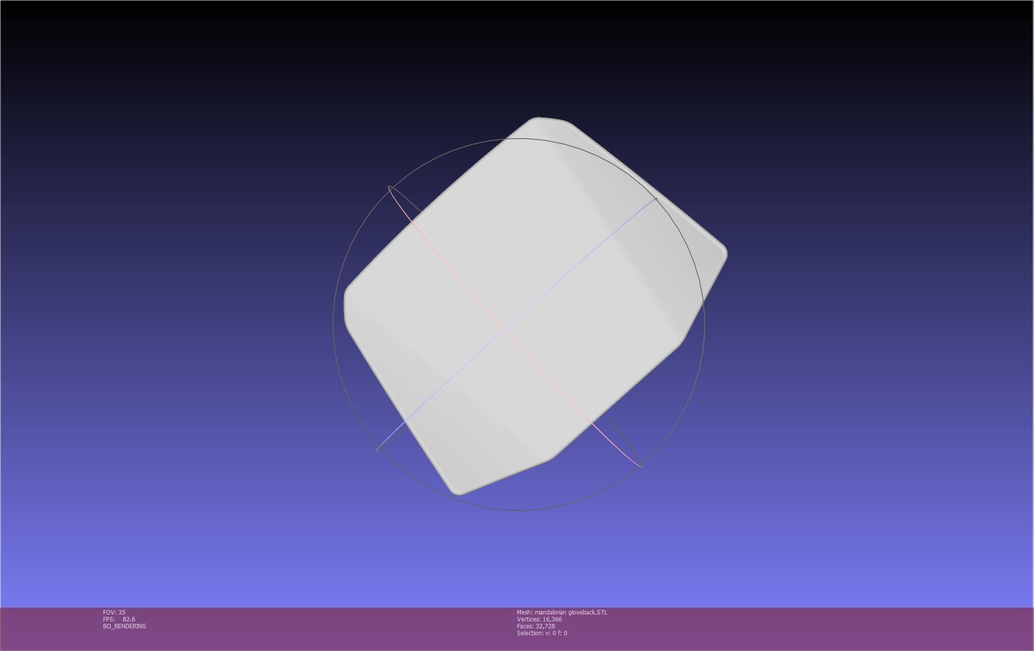 Star Wars Mandalorian Glove Cover Printable Model 3D print model_40