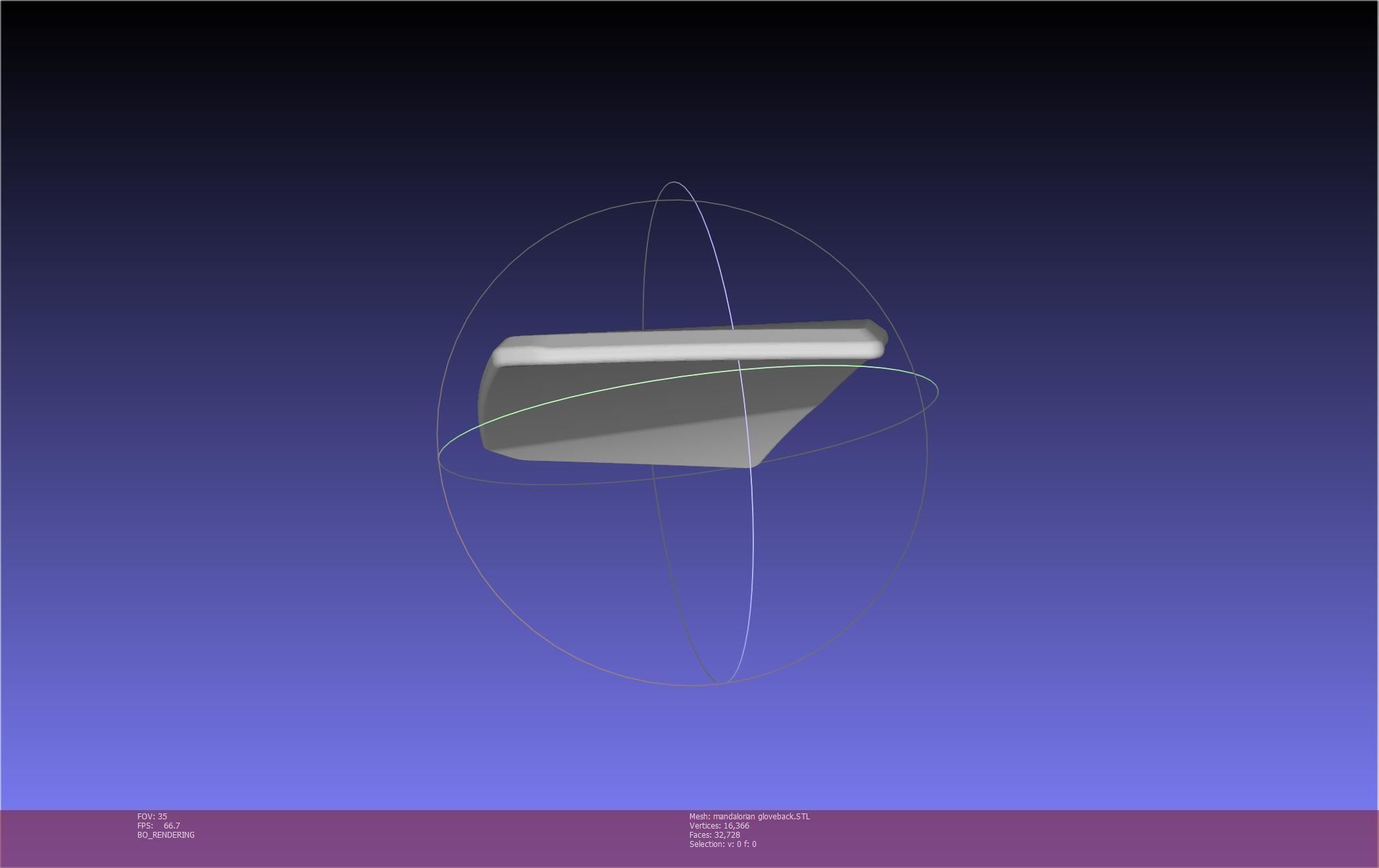 Star Wars Mandalorian Glove Cover Printable Model 3D print model_50