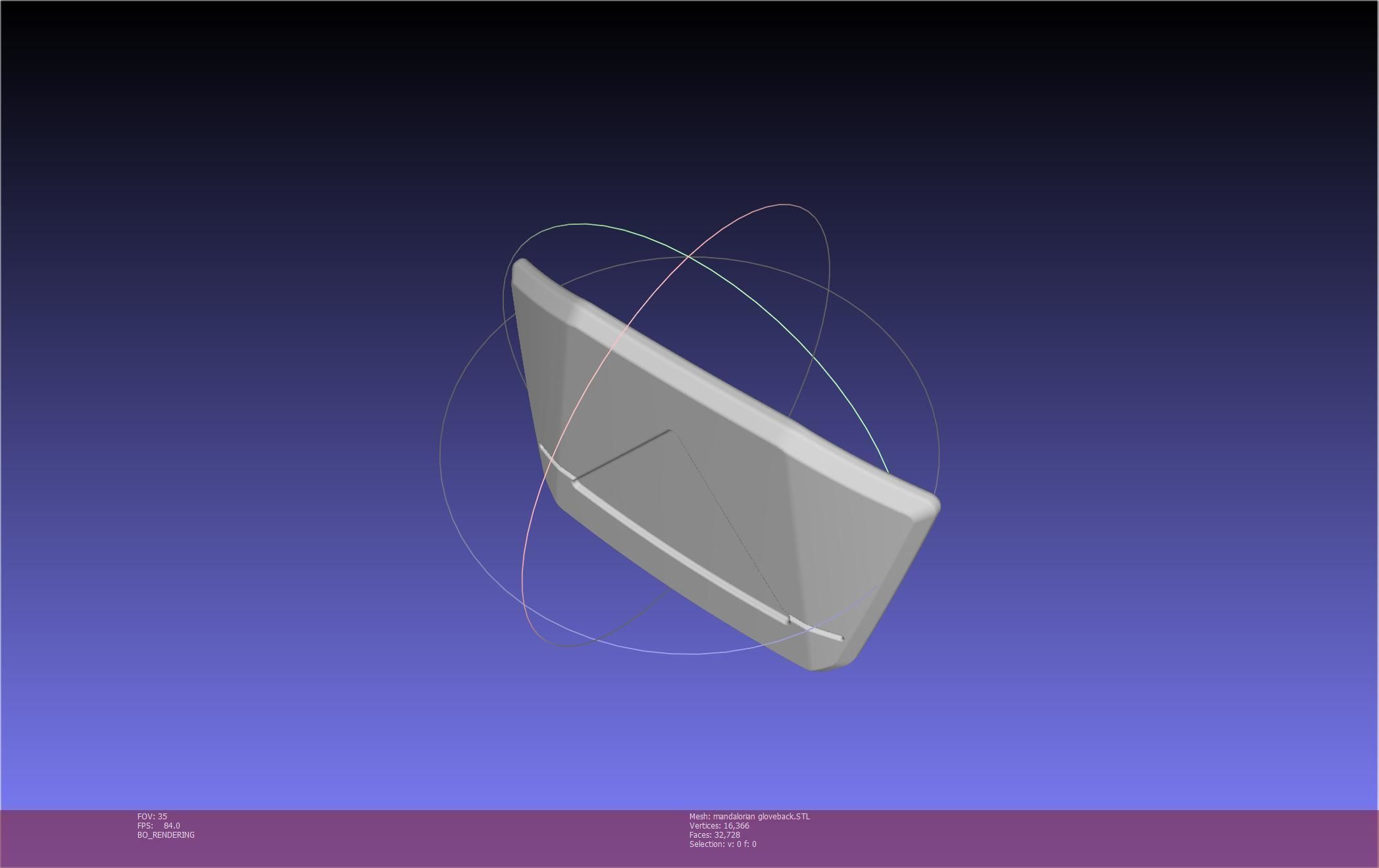 Star Wars Mandalorian Glove Cover Printable Model 3D print model_72