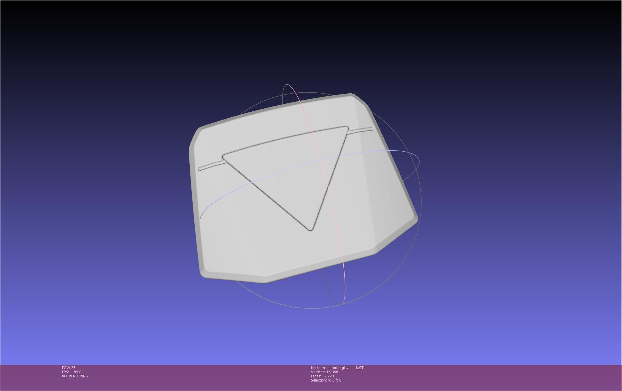 Star Wars Mandalorian Glove Cover Printable Model 3D print model_28