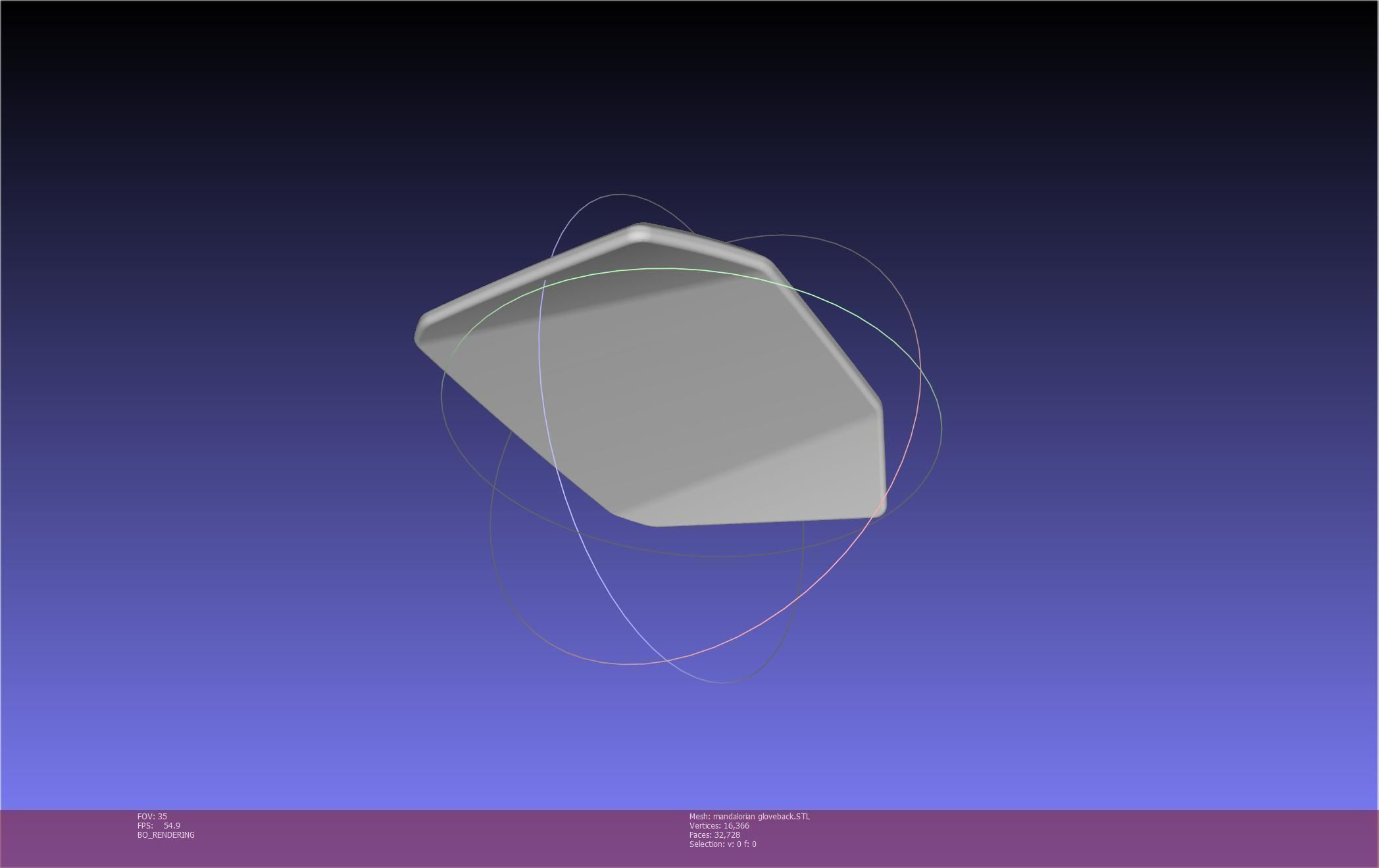 Star Wars Mandalorian Glove Cover Printable Model 3D print model_54