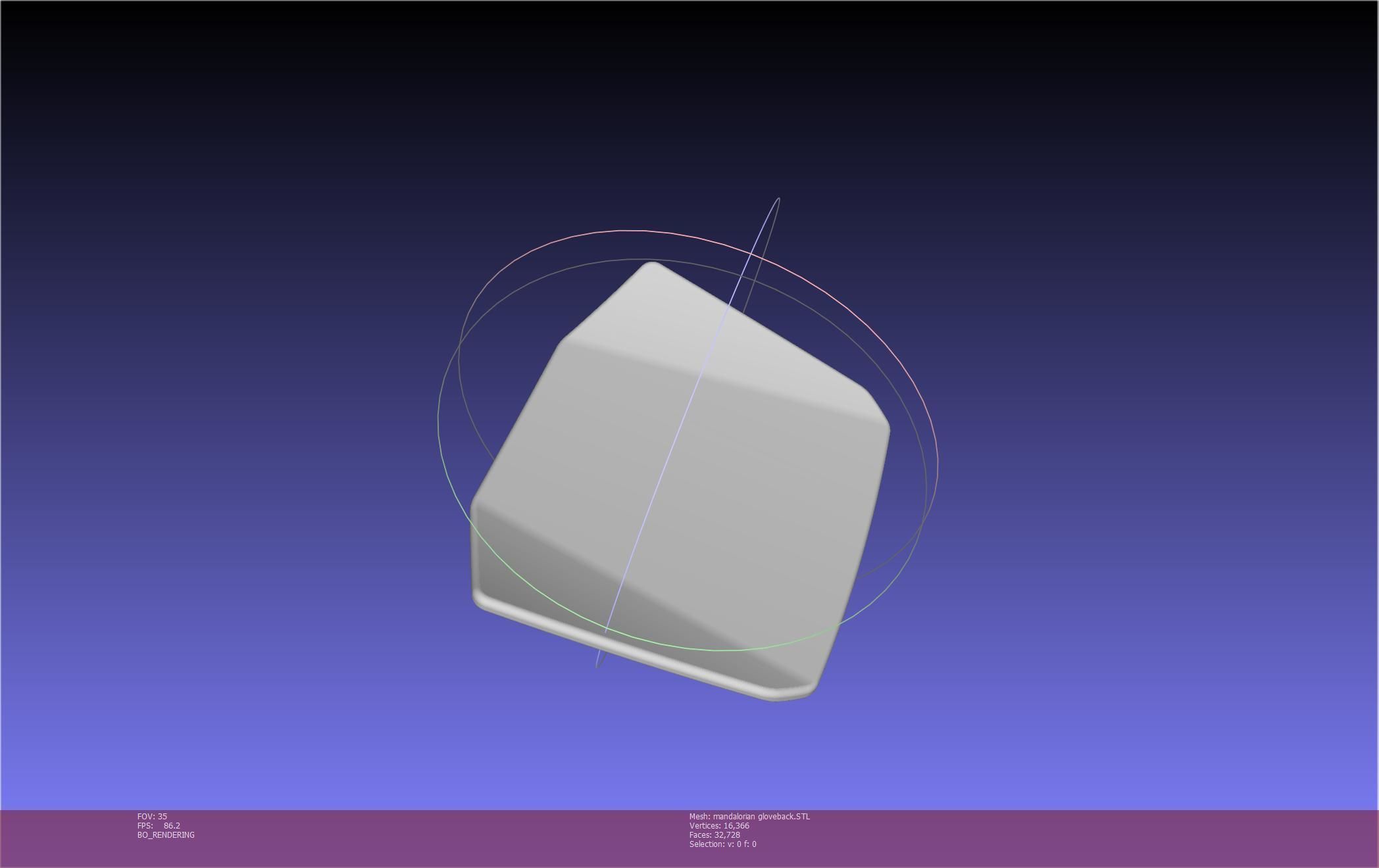 Star Wars Mandalorian Glove Cover Printable Model 3D print model_71