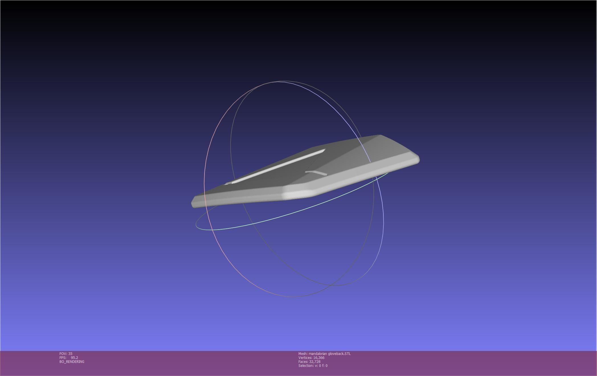 Star Wars Mandalorian Glove Cover Printable Model 3D print model_59