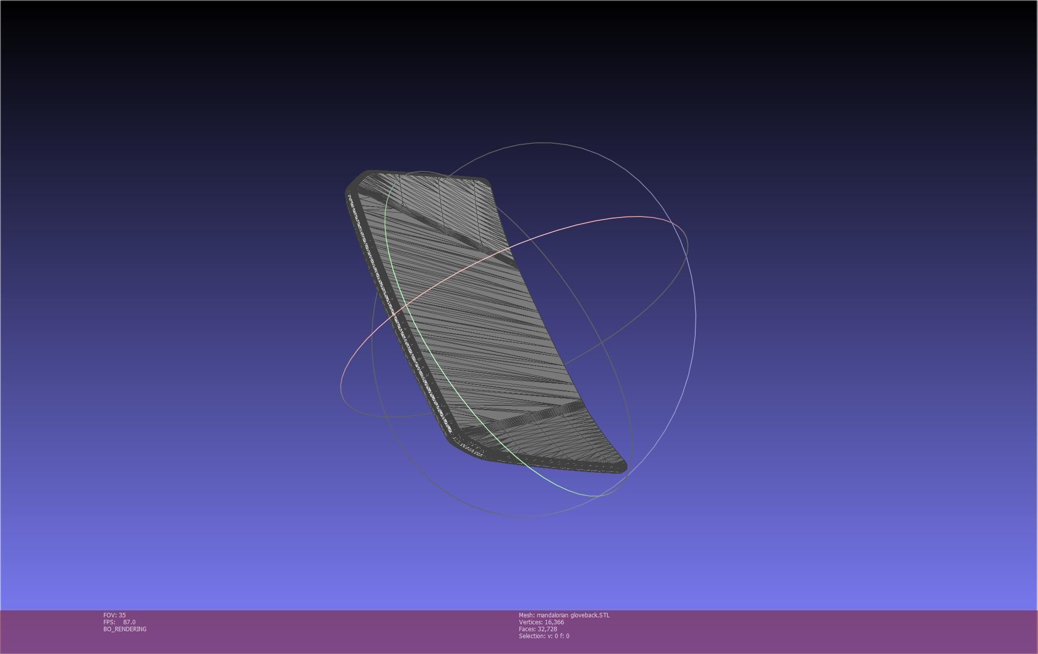 Star Wars Mandalorian Glove Cover Printable Model 3D print model_12