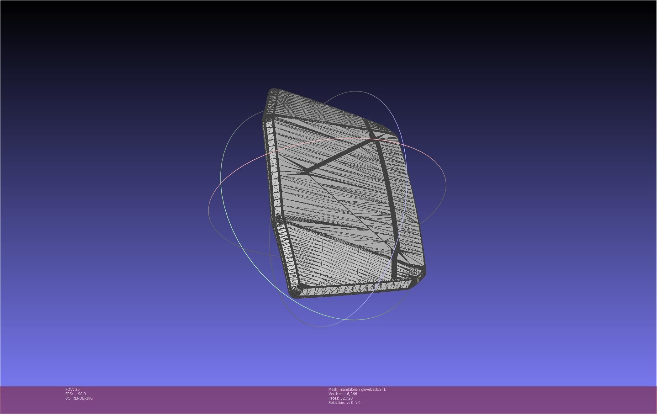 Star Wars Mandalorian Glove Cover Printable Model 3D print model_29