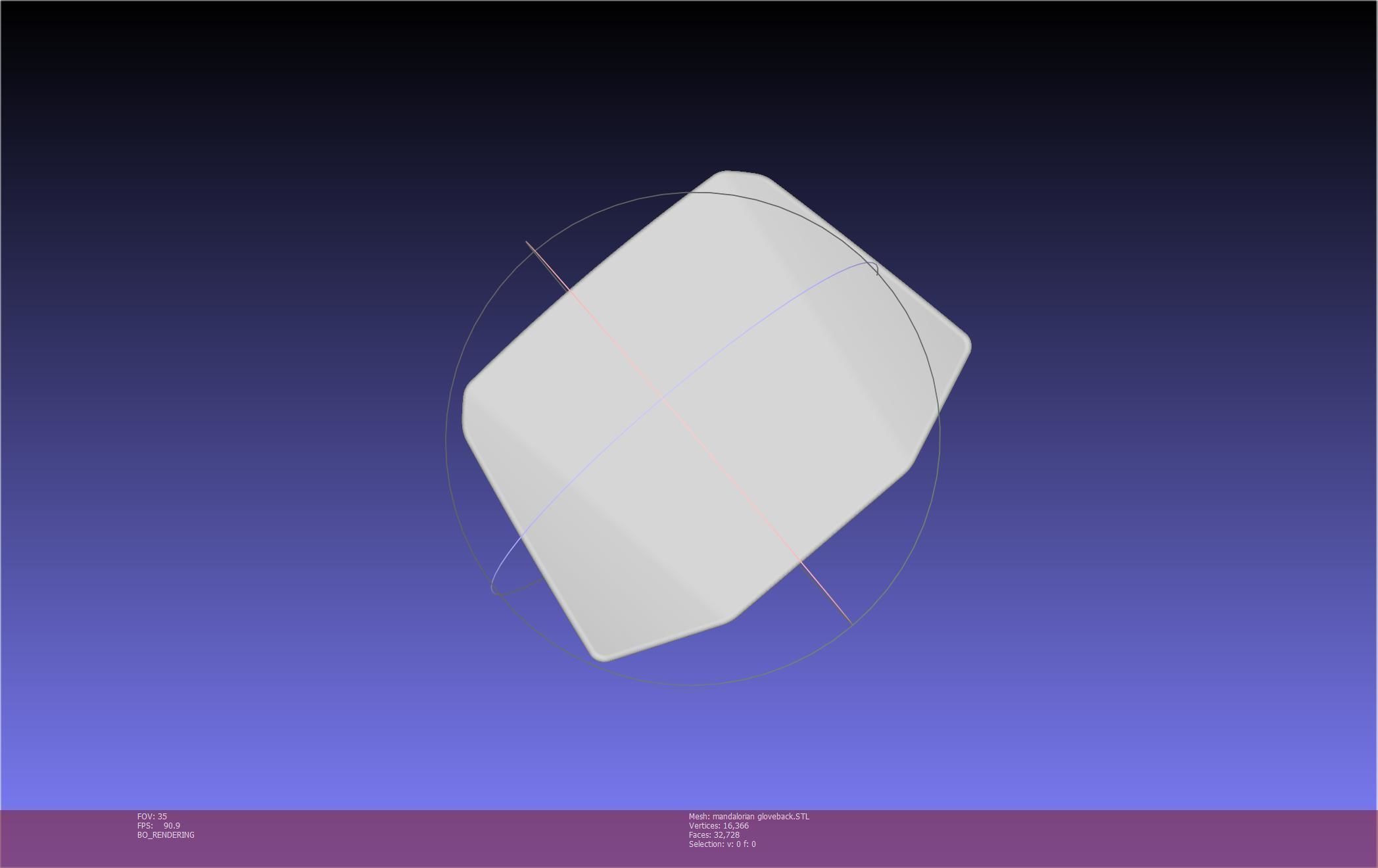 Star Wars Mandalorian Glove Cover Printable Model 3D print model_43