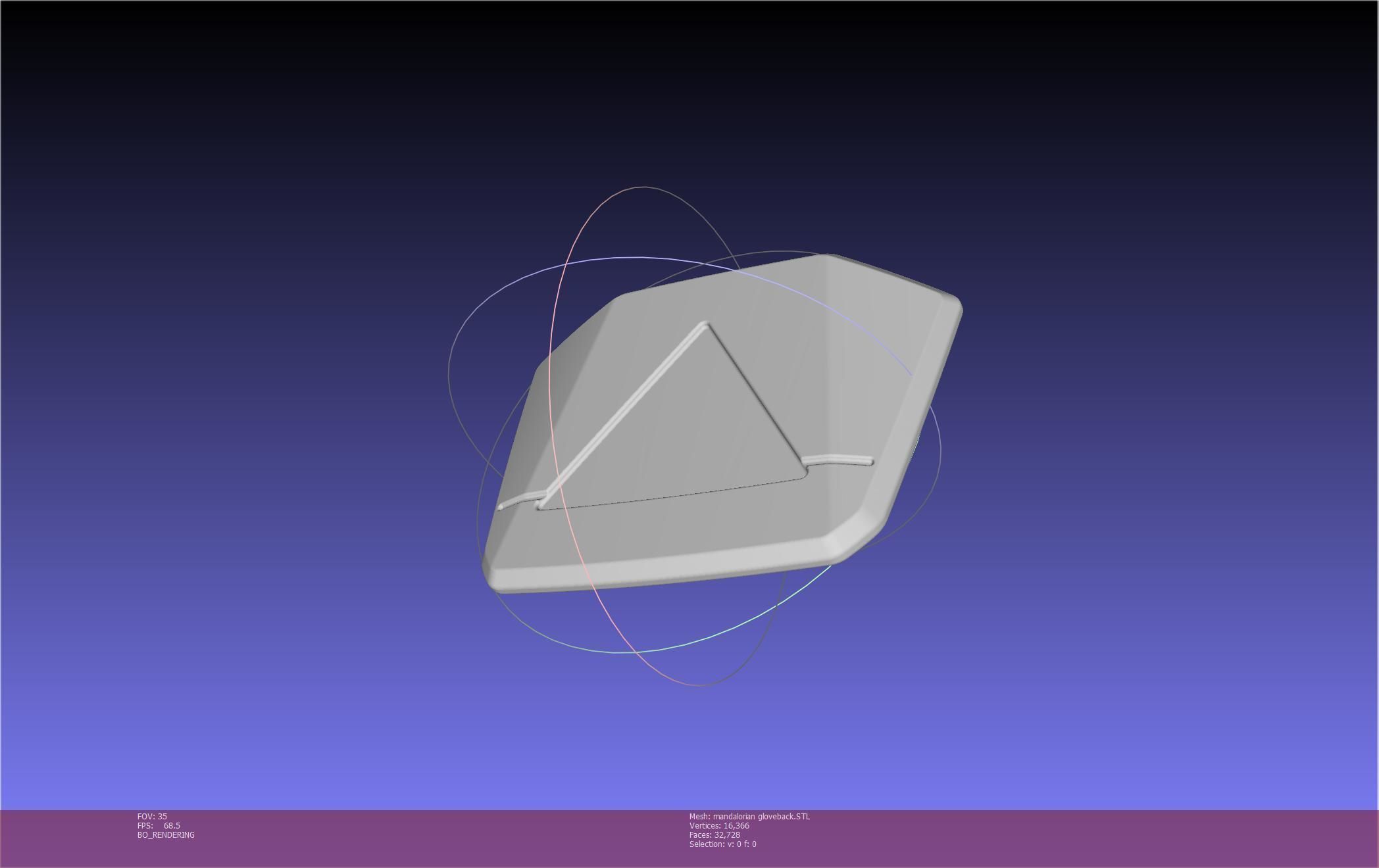 Star Wars Mandalorian Glove Cover Printable Model 3D print model_46