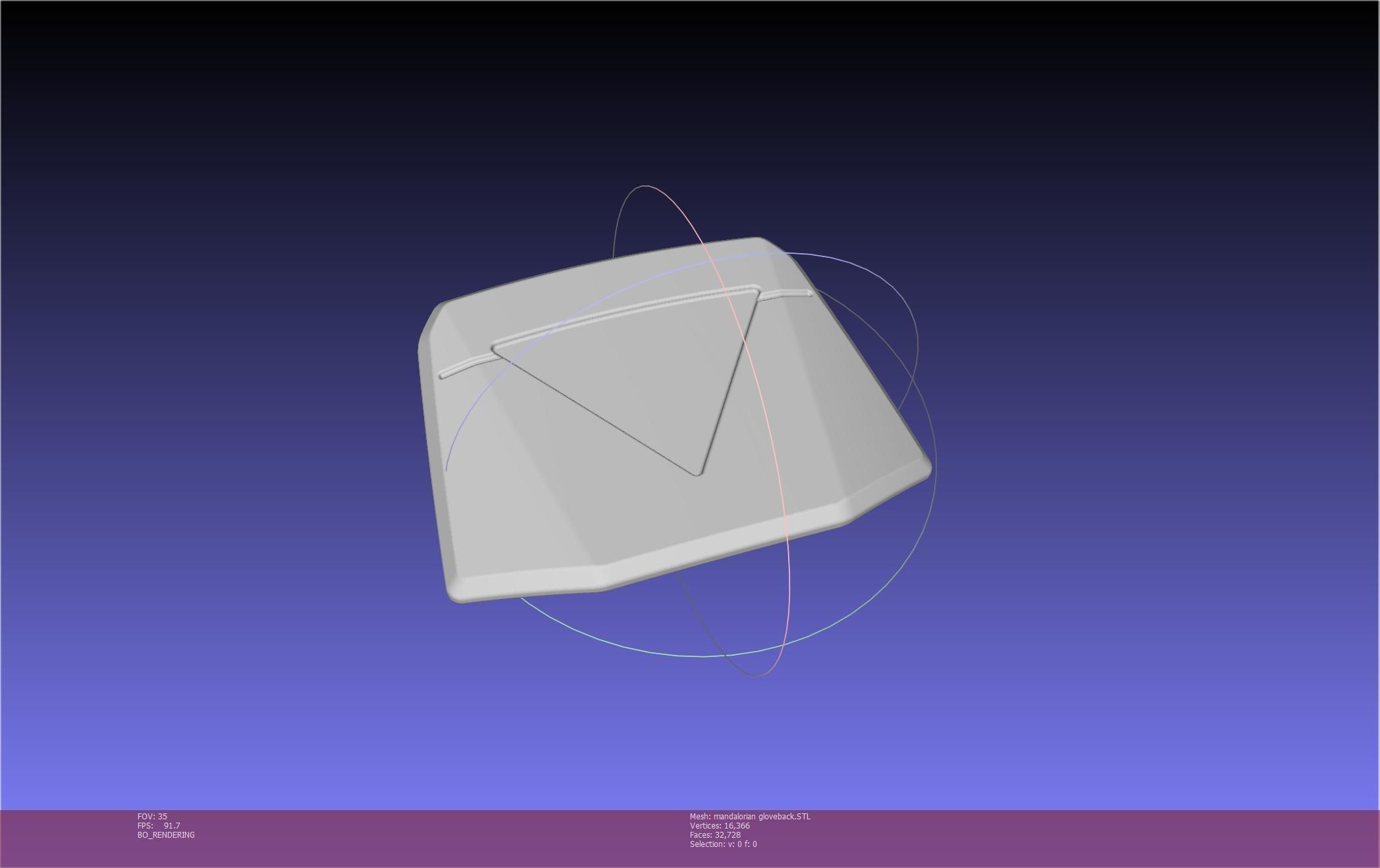 Star Wars Mandalorian Glove Cover Printable Model 3D print model_26