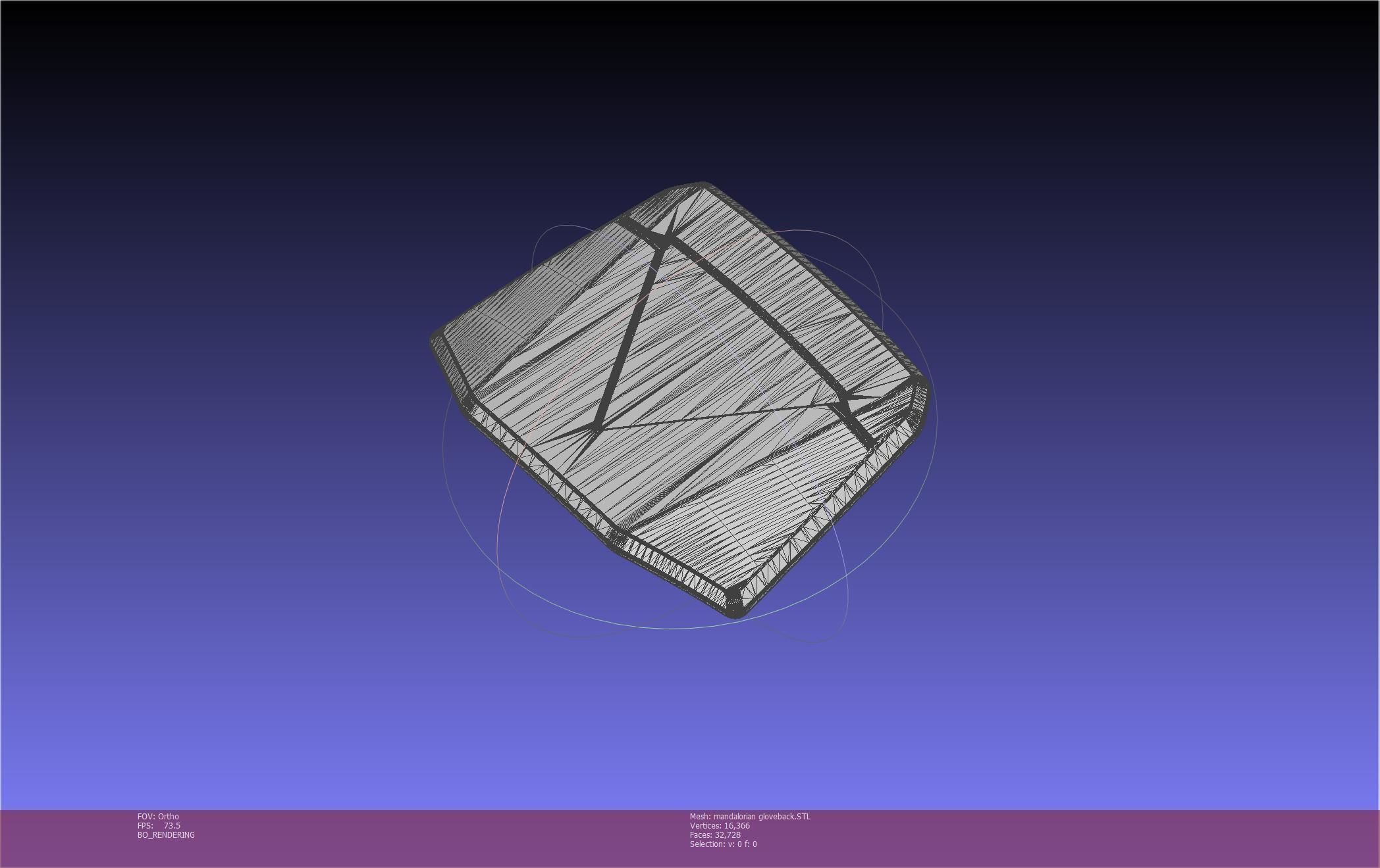 Star Wars Mandalorian Glove Cover Printable Model 3D print model_6