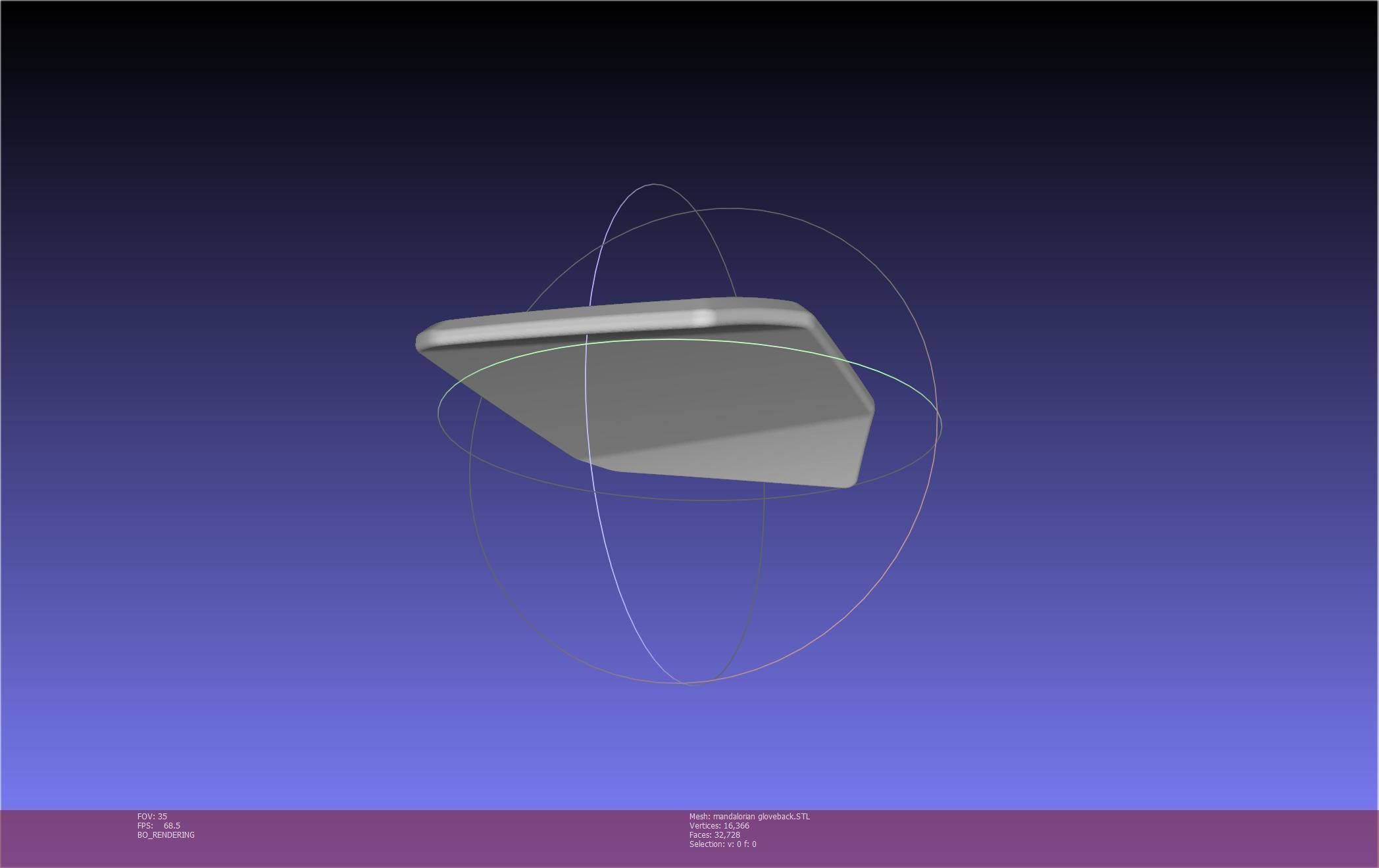 Star Wars Mandalorian Glove Cover Printable Model 3D print model_37