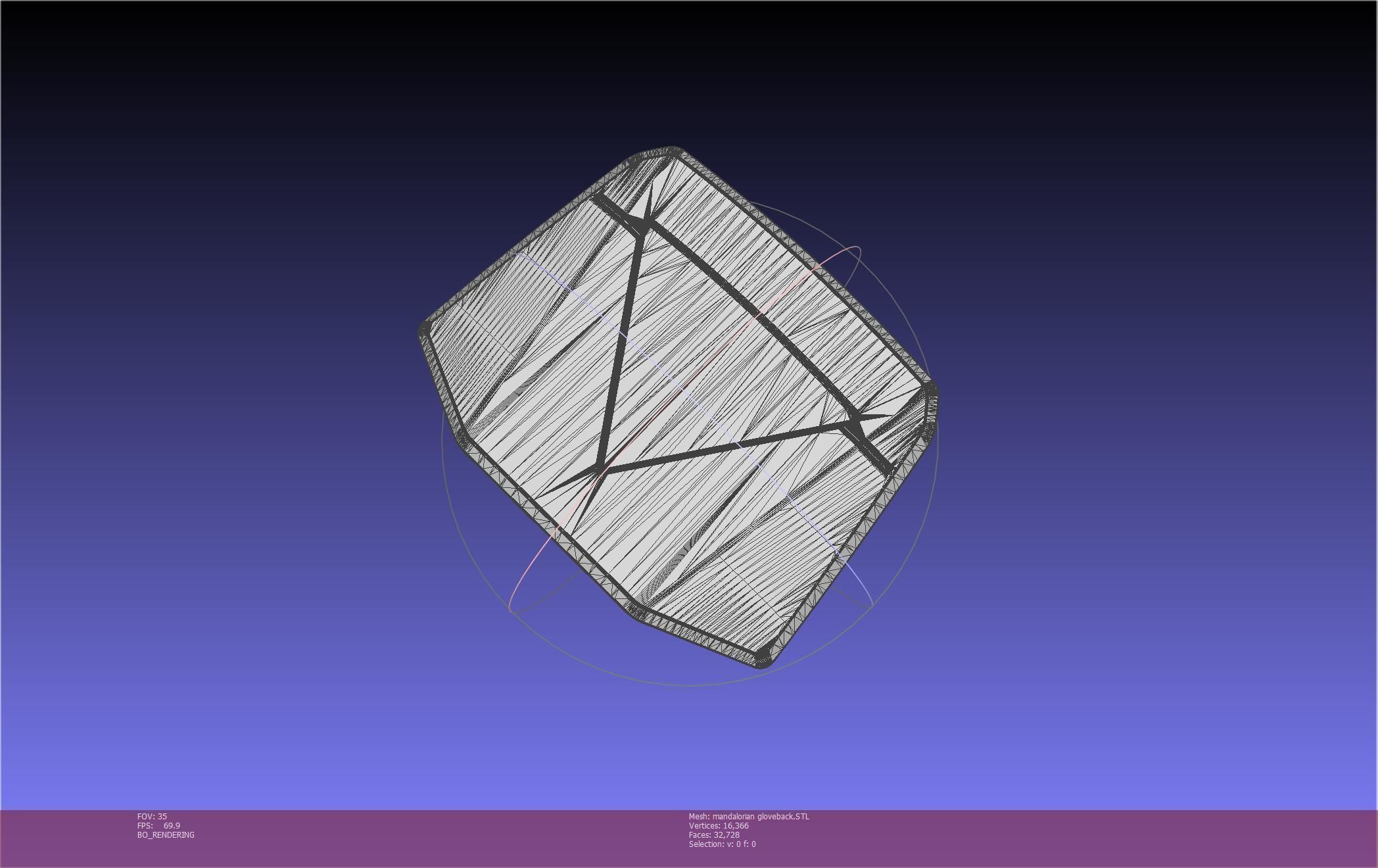 Star Wars Mandalorian Glove Cover Printable Model 3D print model_10