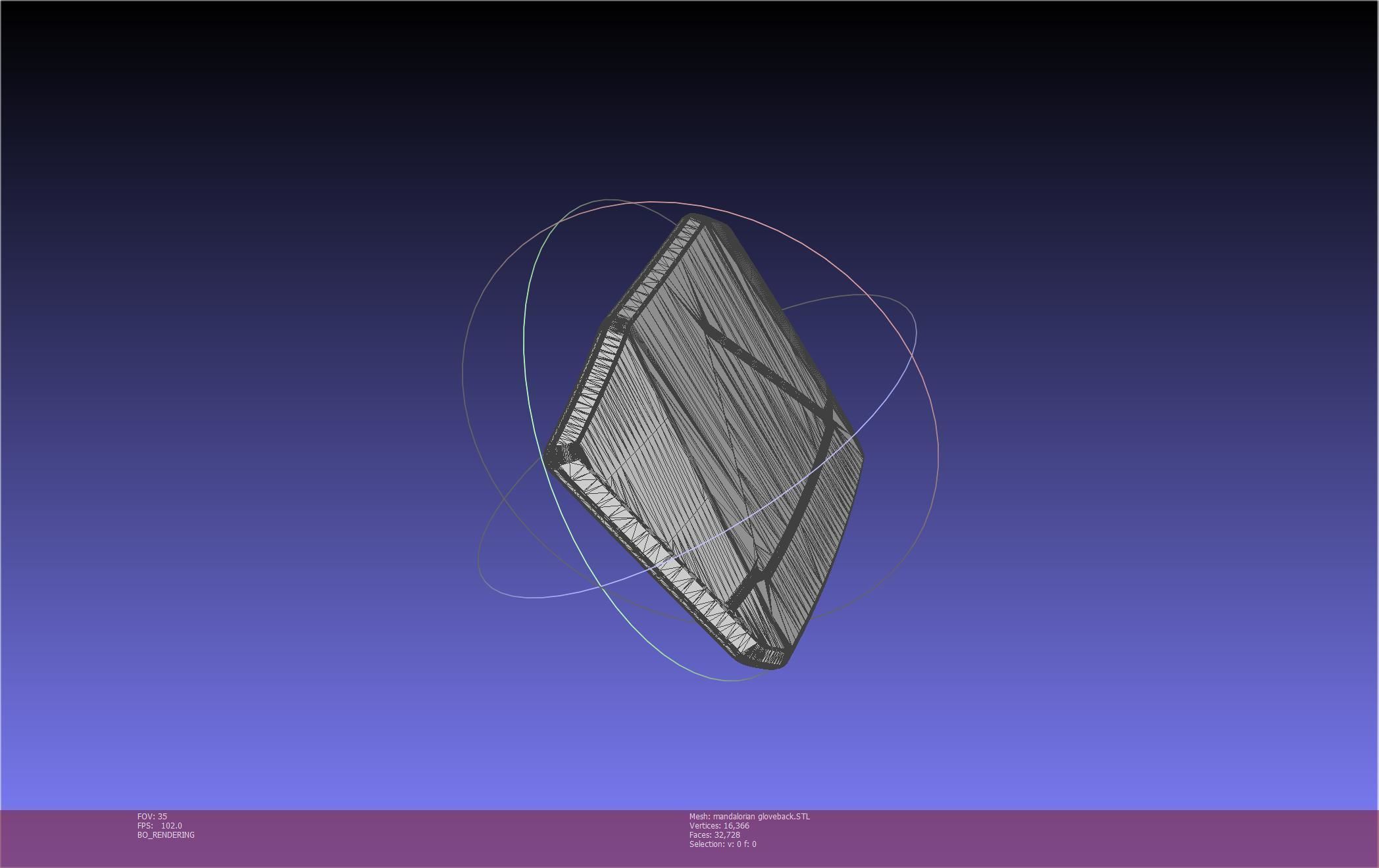 Star Wars Mandalorian Glove Cover Printable Model 3D print model_17