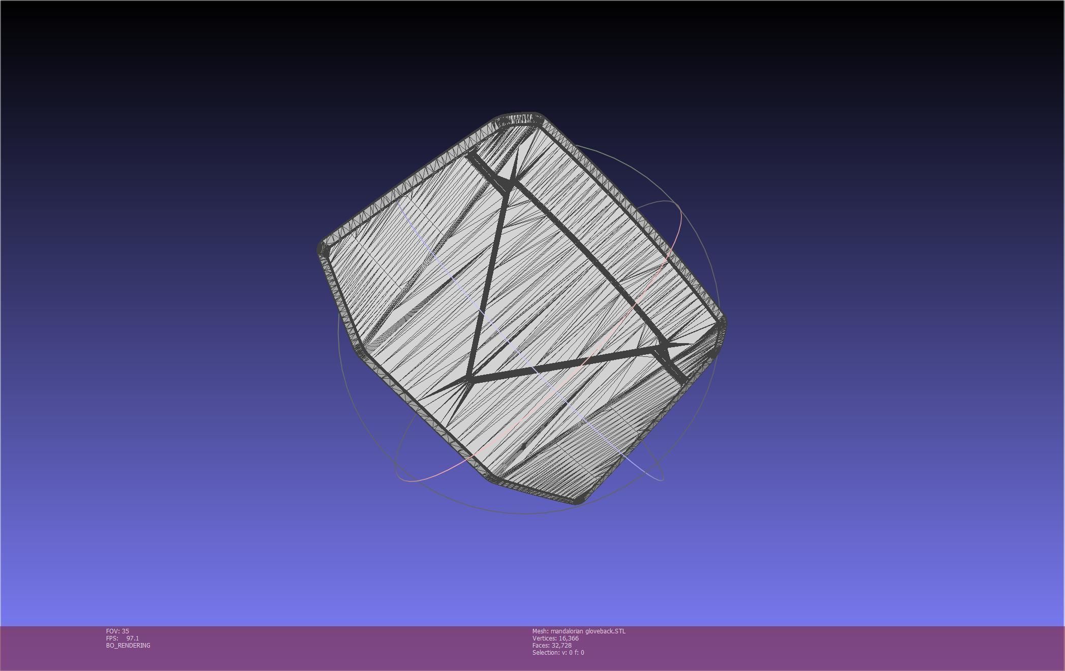 Star Wars Mandalorian Glove Cover Printable Model 3D print model_7