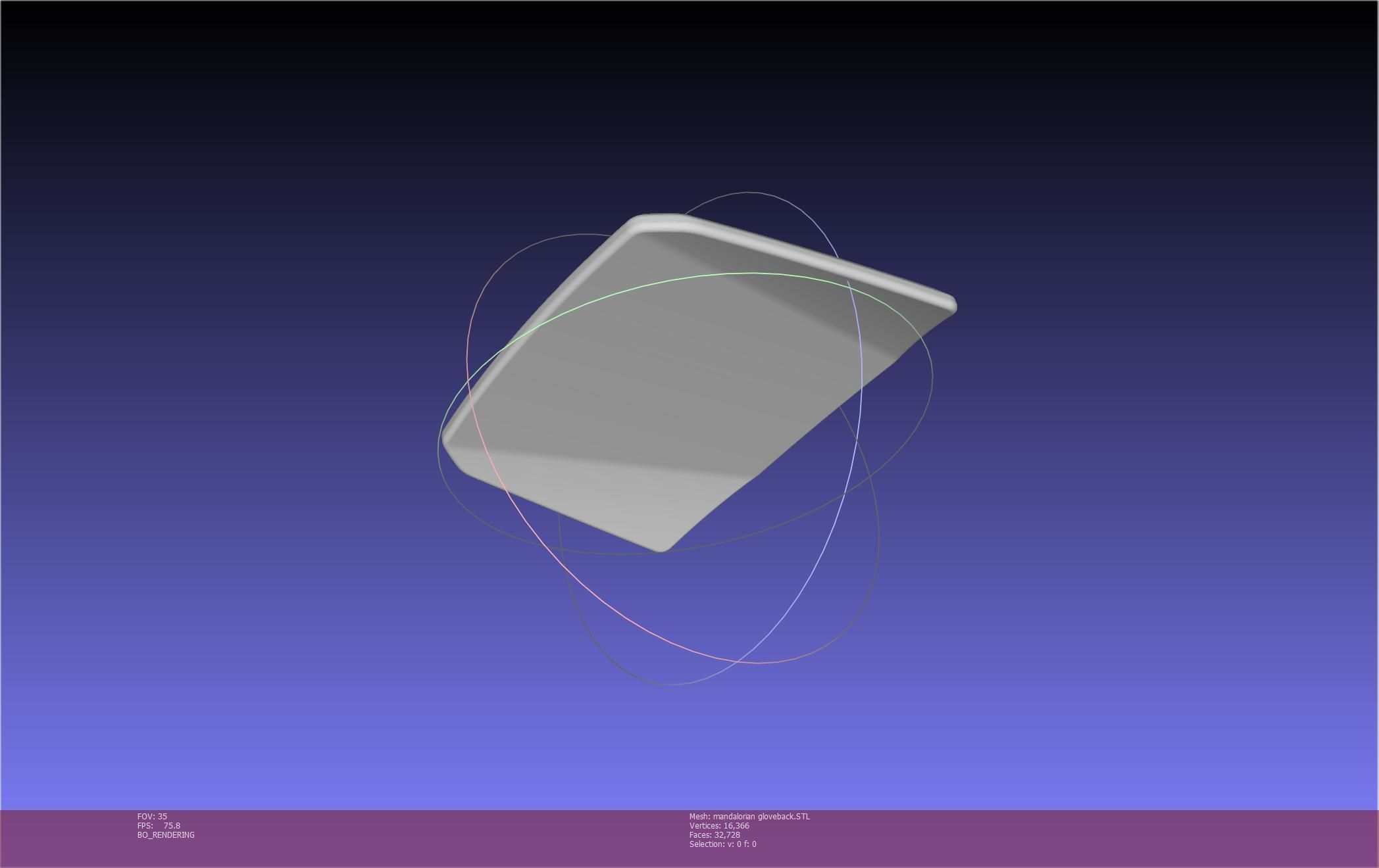 Star Wars Mandalorian Glove Cover Printable Model 3D print model_39