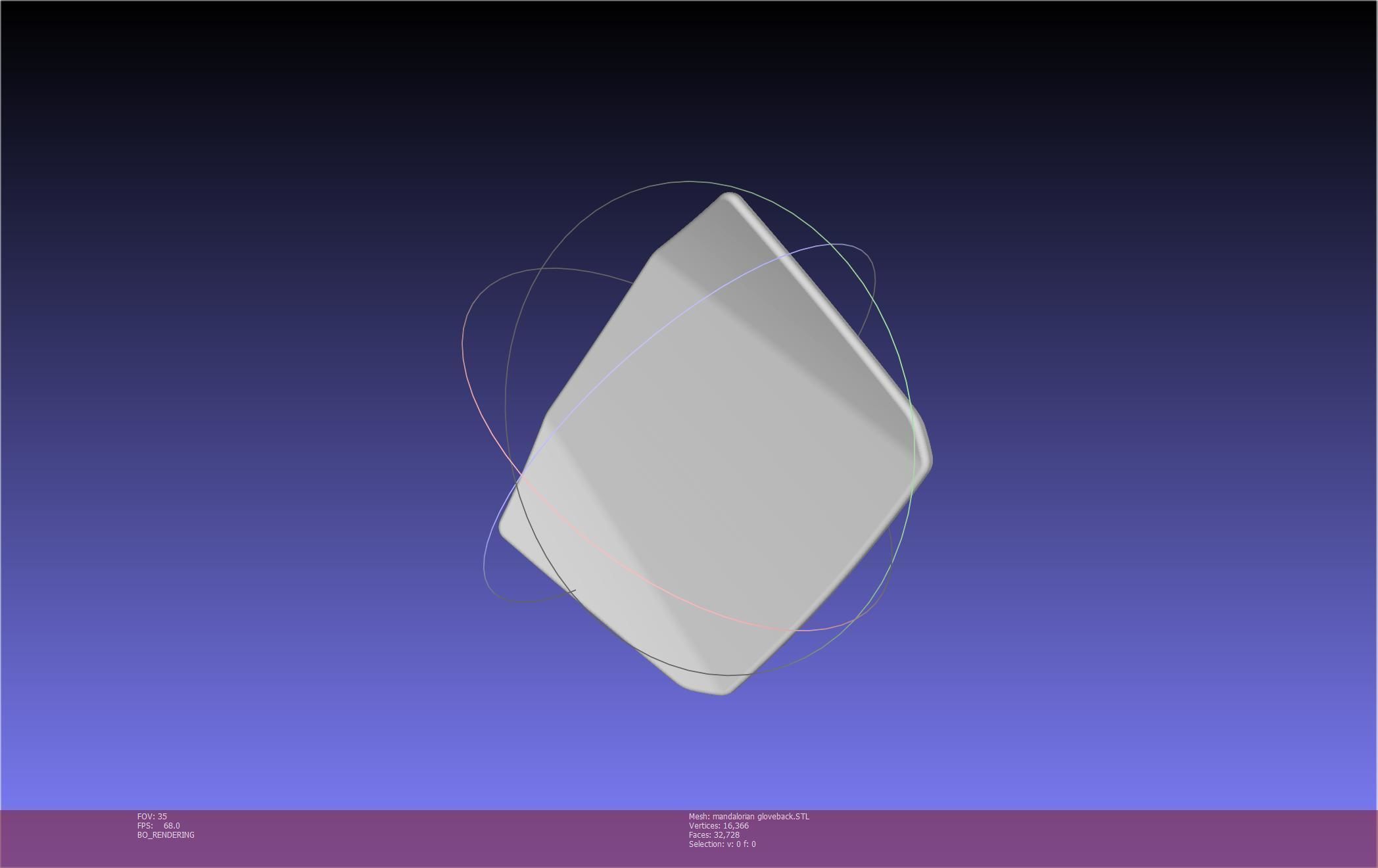 Star Wars Mandalorian Glove Cover Printable Model 3D print model_69