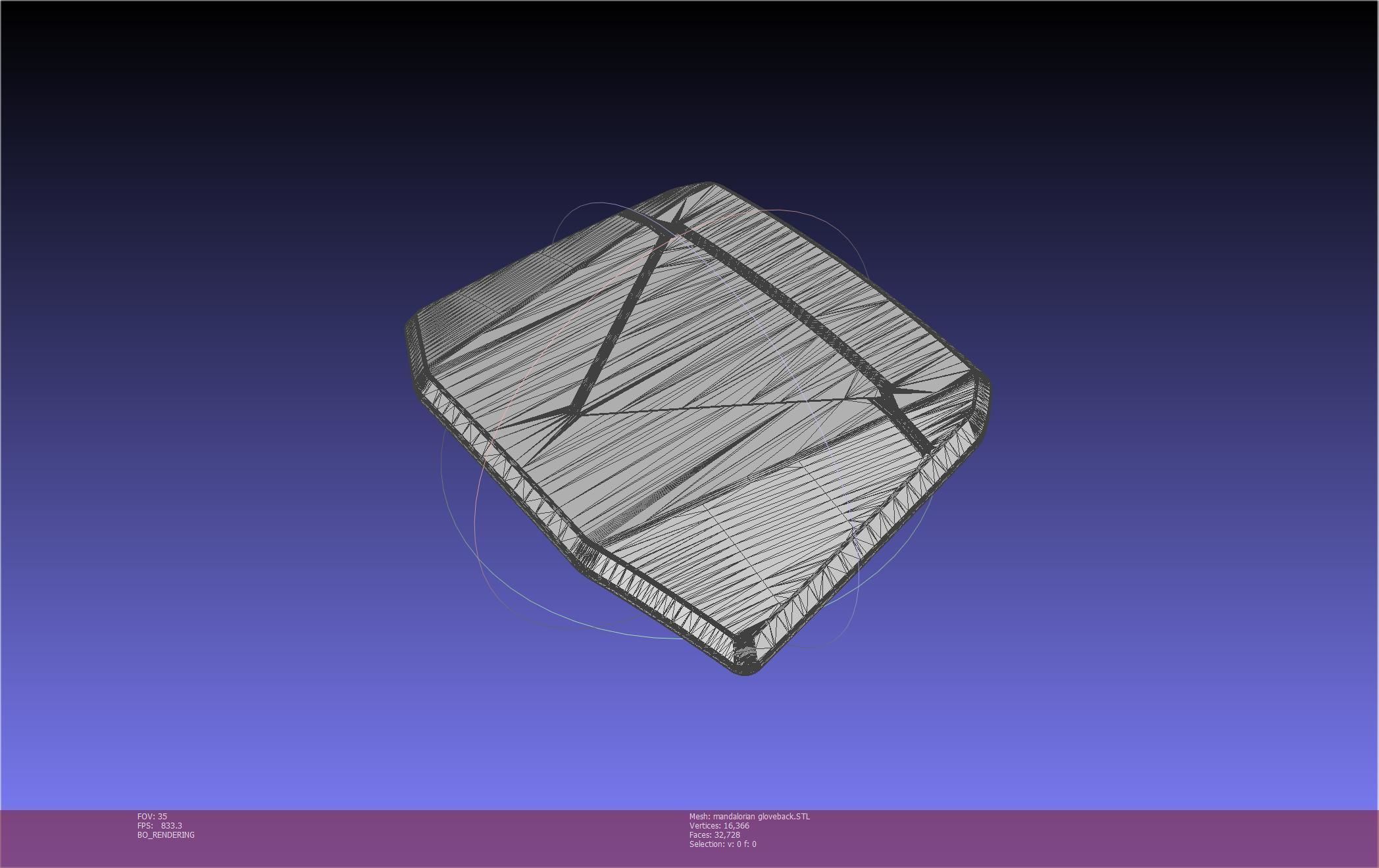 Star Wars Mandalorian Glove Cover Printable Model 3D print model_94