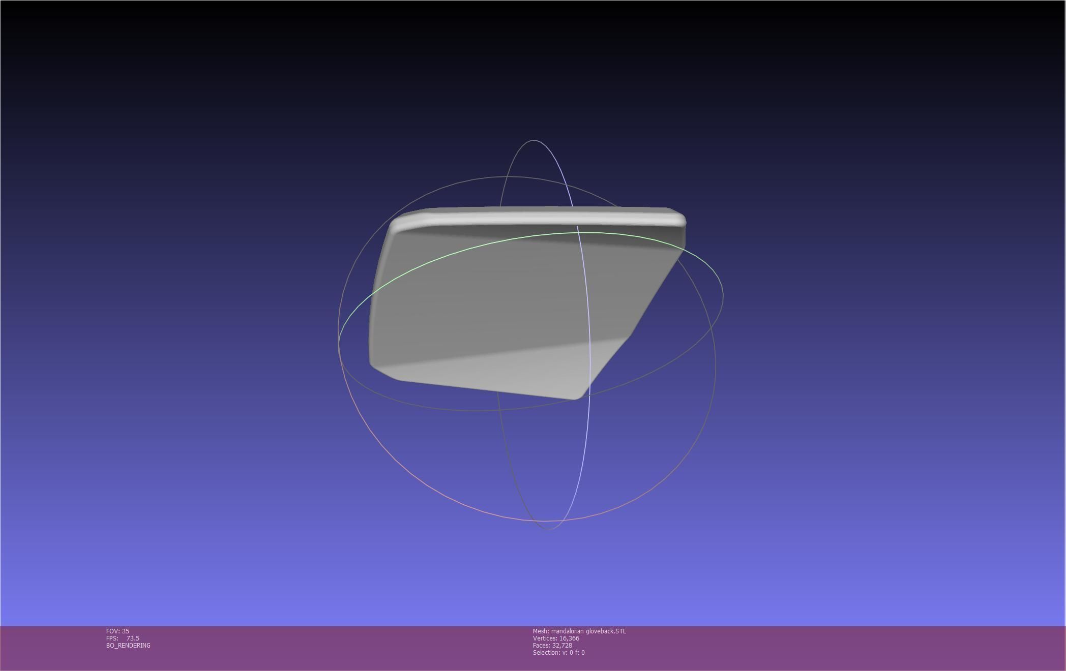 Star Wars Mandalorian Glove Cover Printable Model 3D print model_52