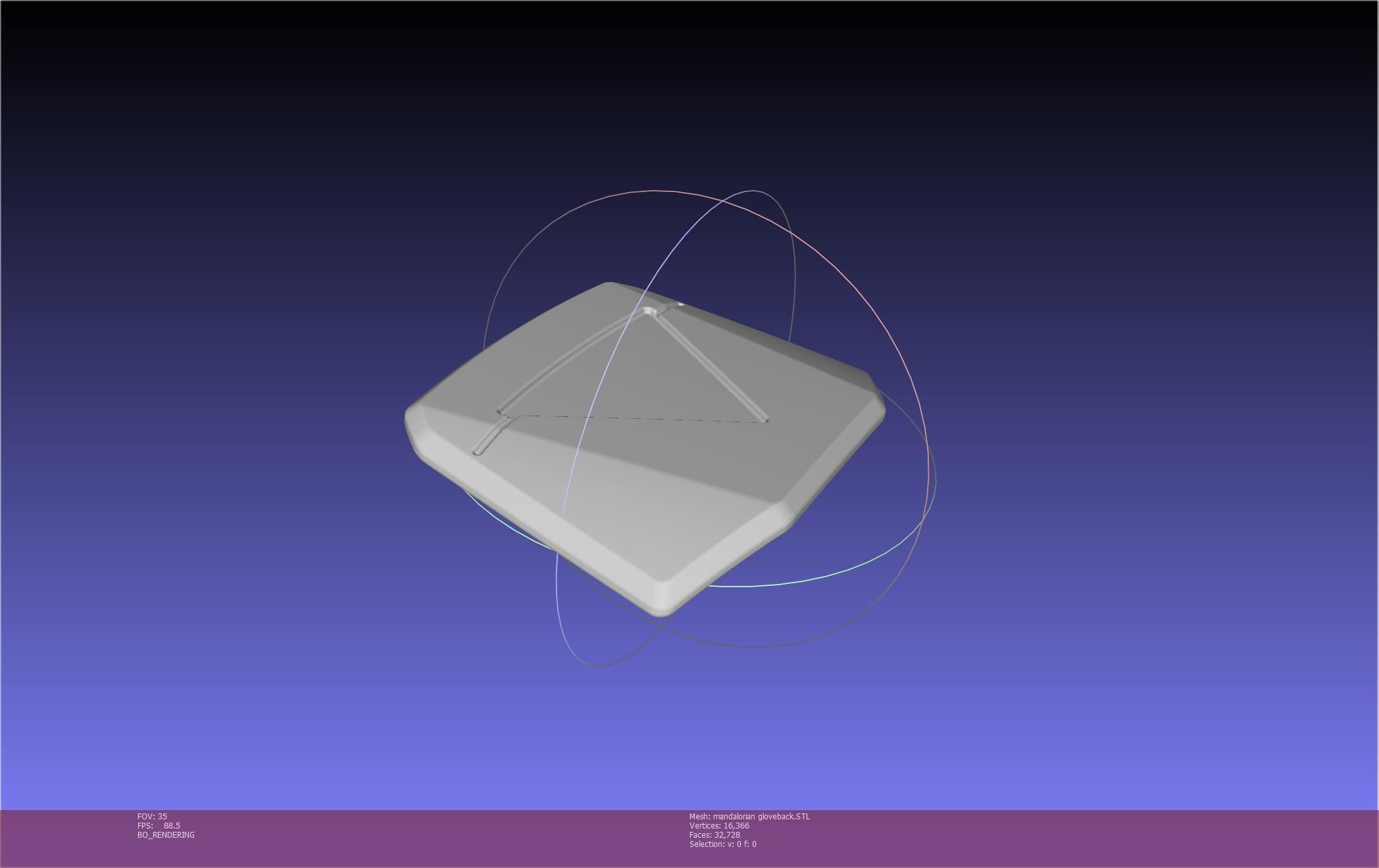 Star Wars Mandalorian Glove Cover Printable Model 3D print model_79