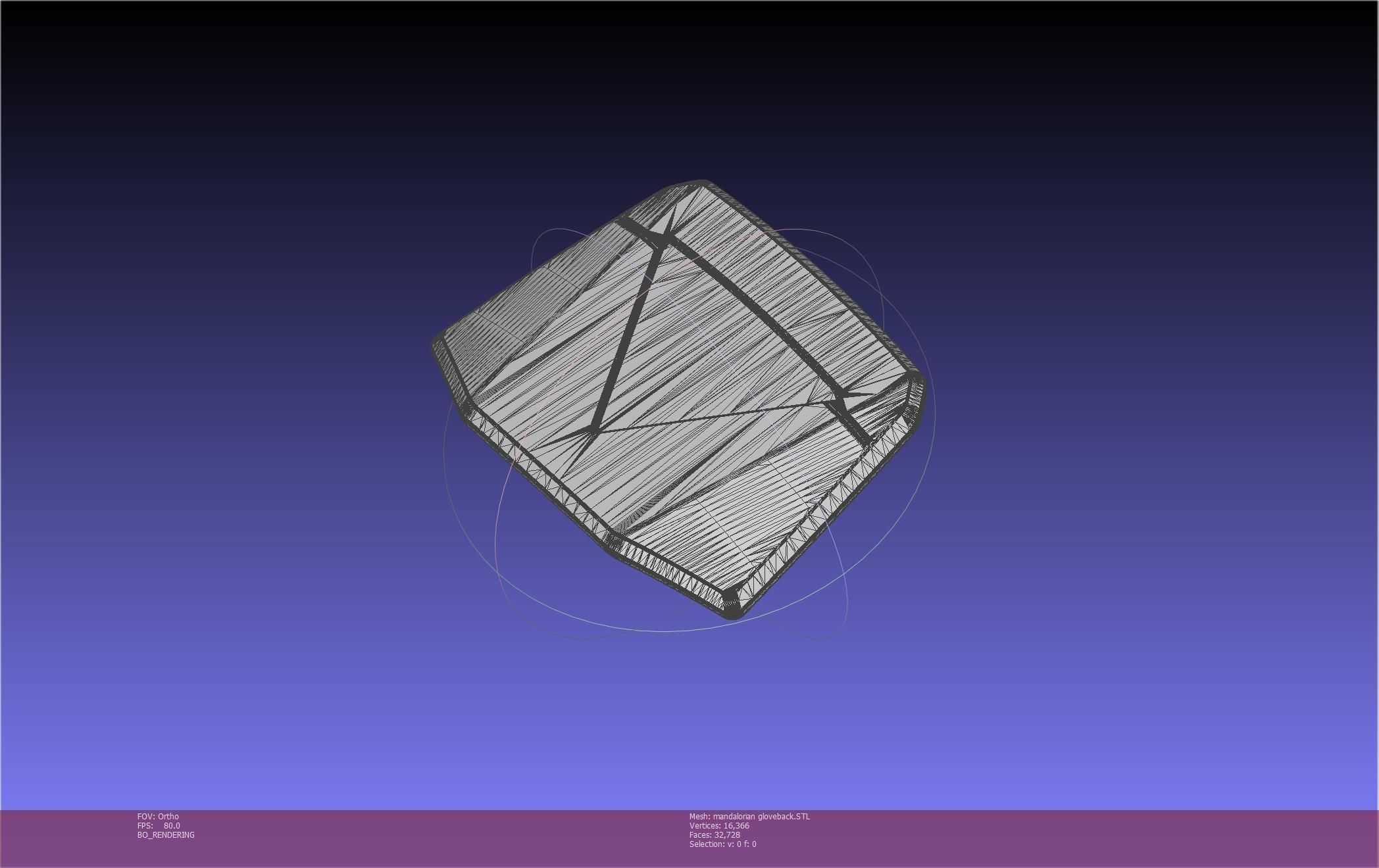 Star Wars Mandalorian Glove Cover Printable Model 3D print model_5