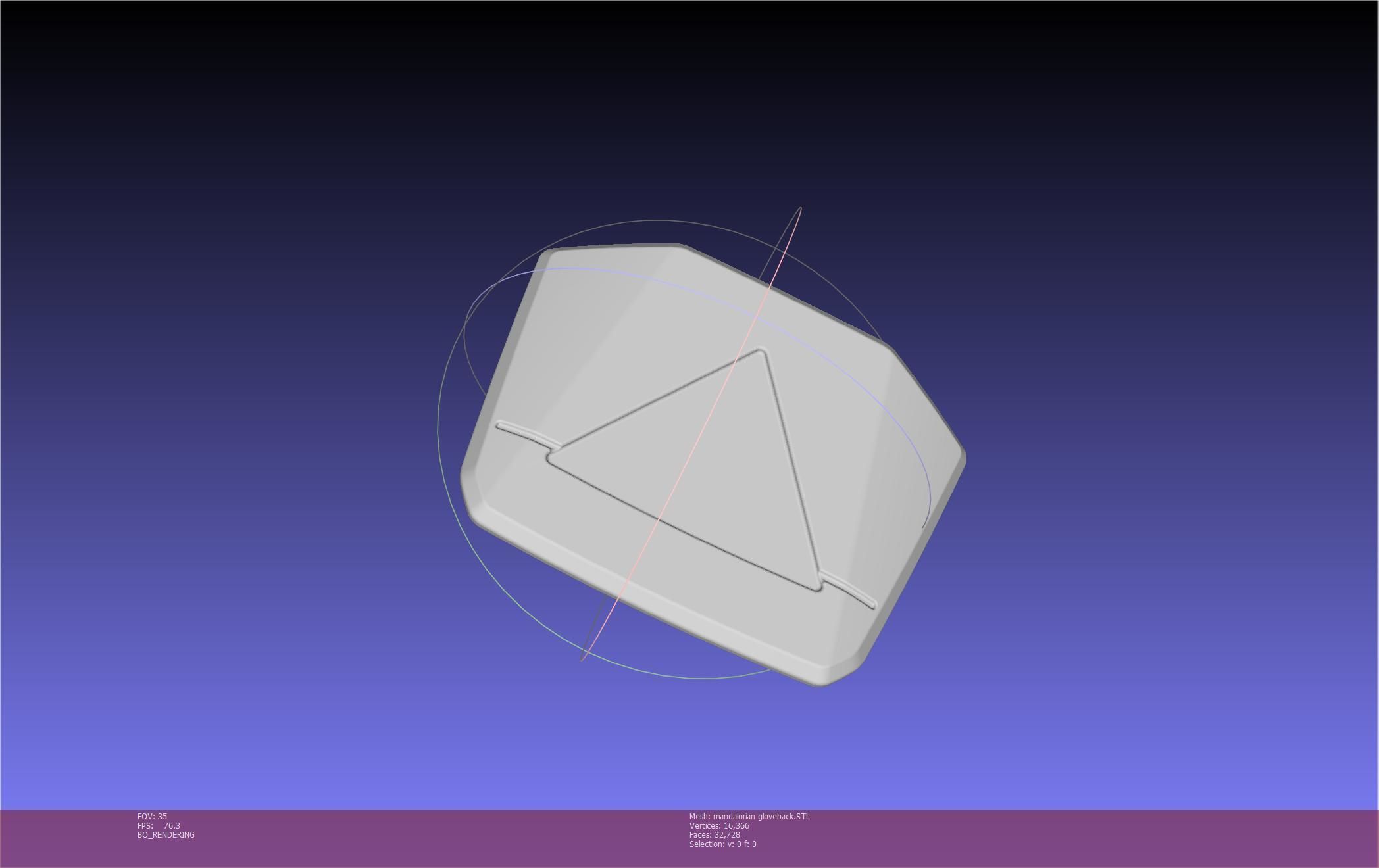 Star Wars Mandalorian Glove Cover Printable Model 3D print model_56