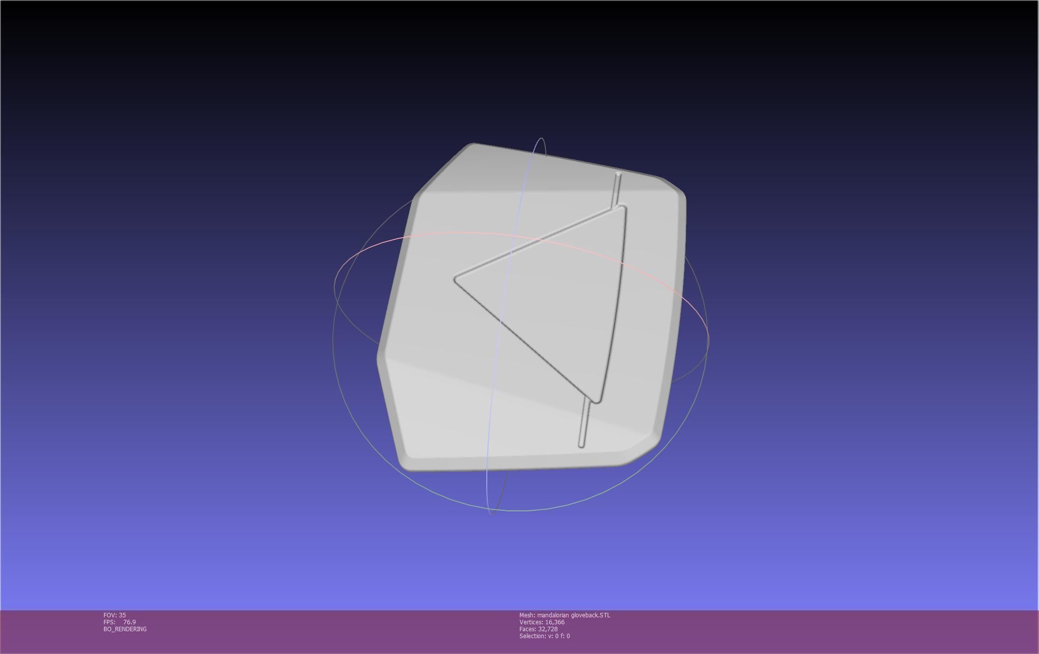 Star Wars Mandalorian Glove Cover Printable Model 3D print model_84