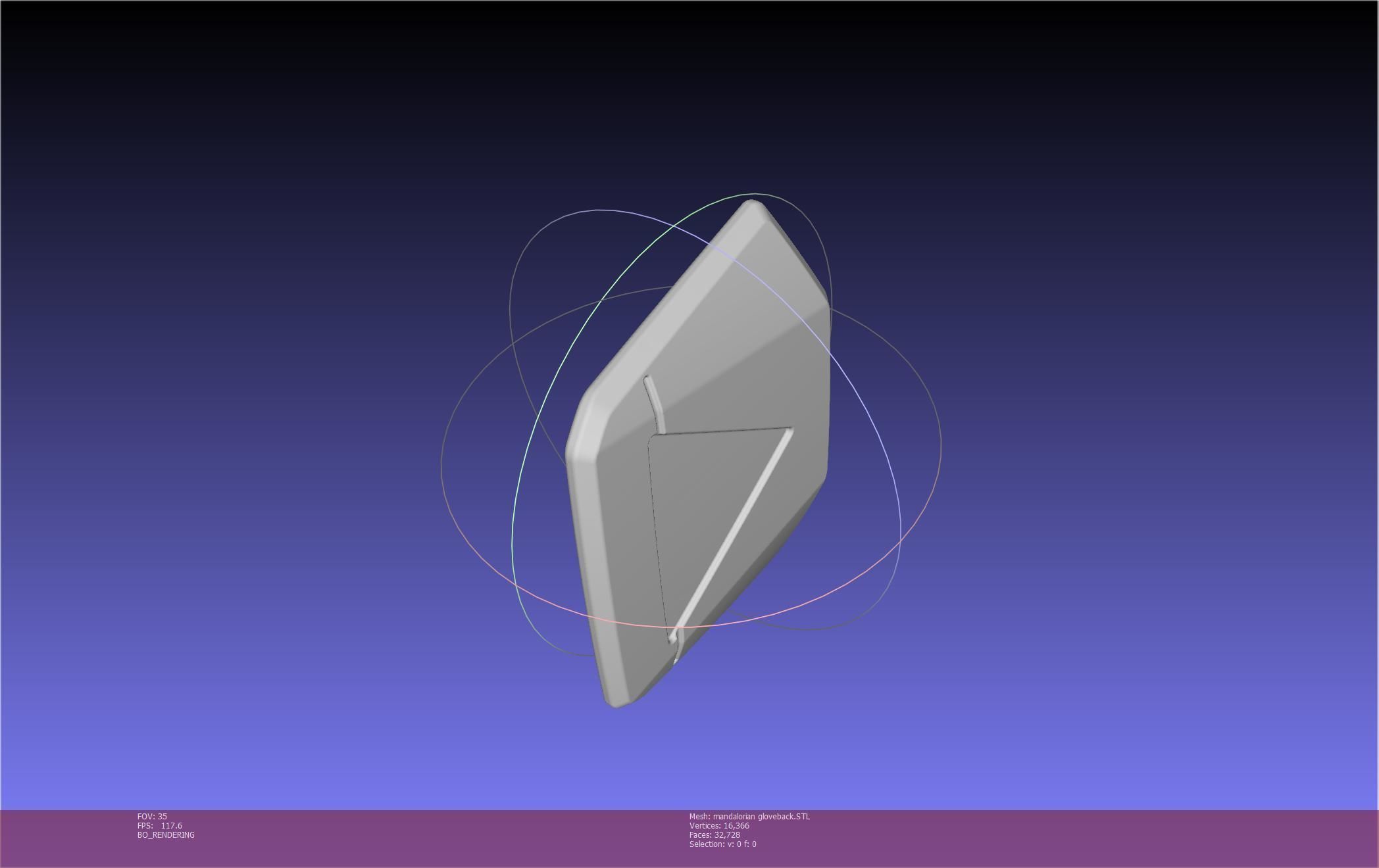 Star Wars Mandalorian Glove Cover Printable Model 3D print model_68