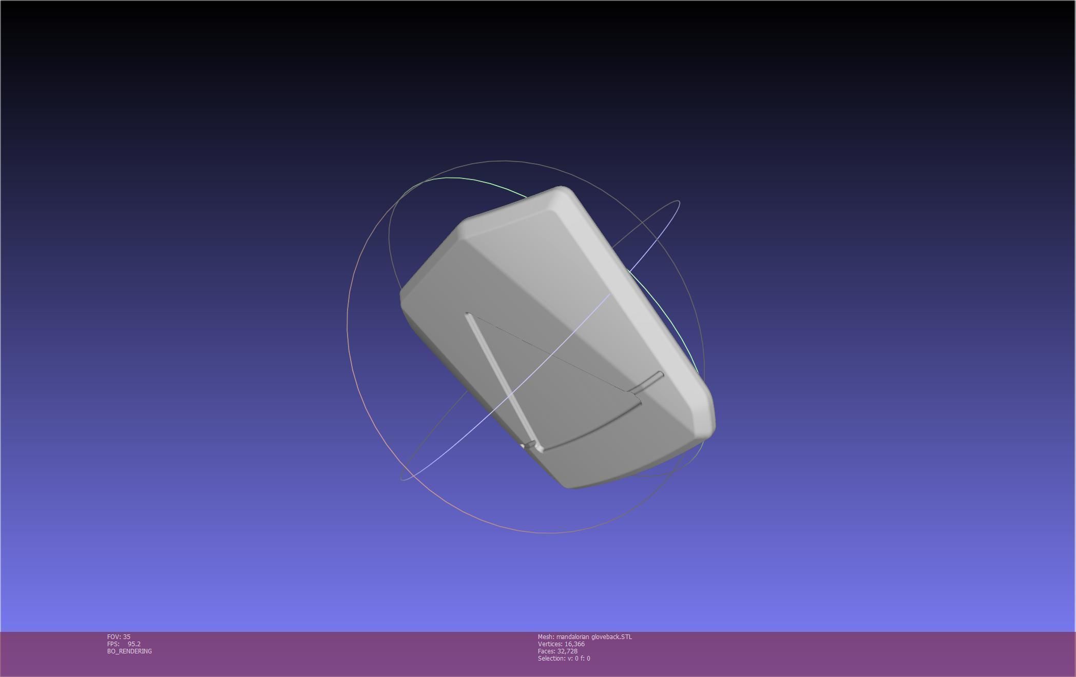 Star Wars Mandalorian Glove Cover Printable Model 3D print model_73