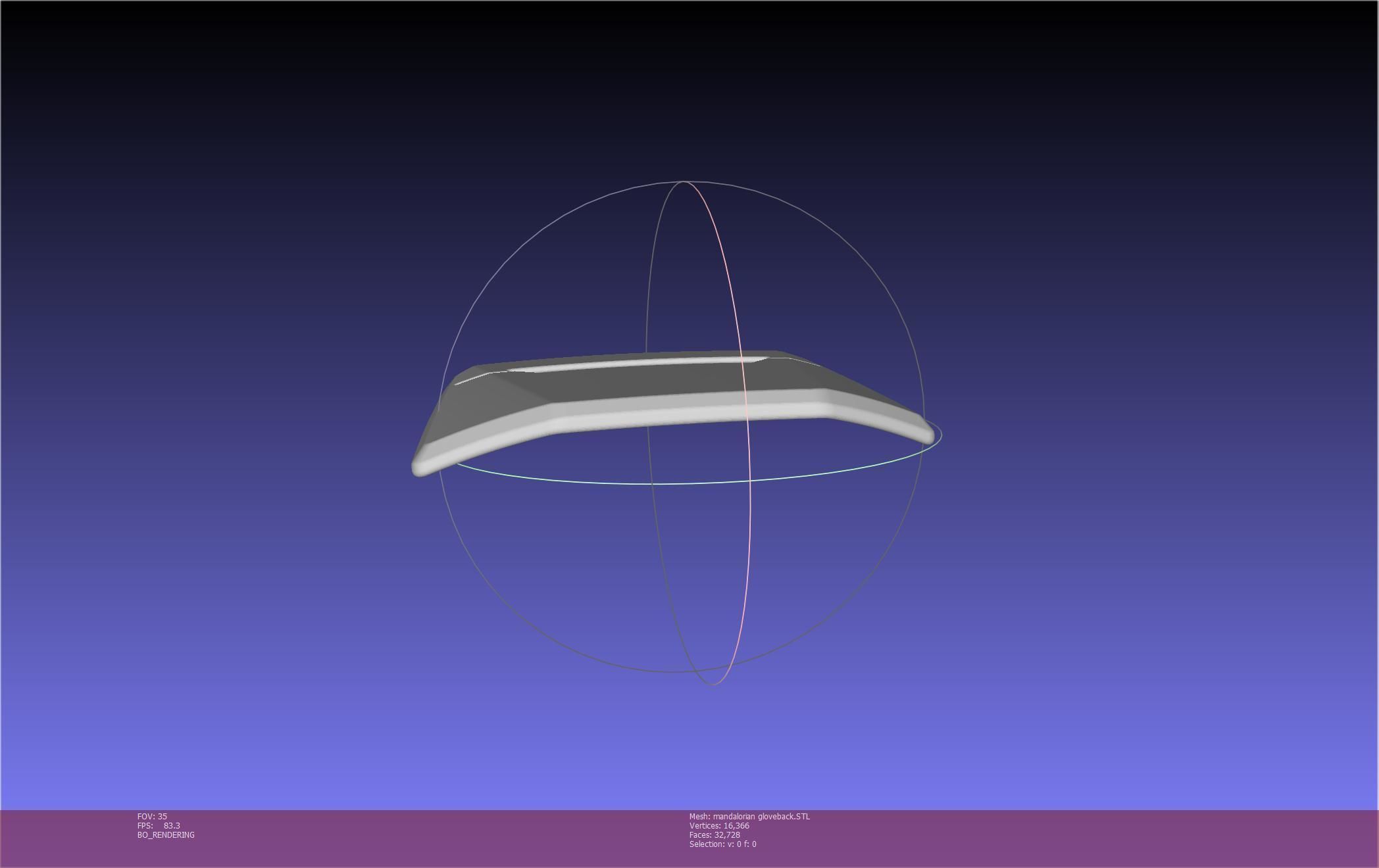 Star Wars Mandalorian Glove Cover Printable Model 3D print model_41