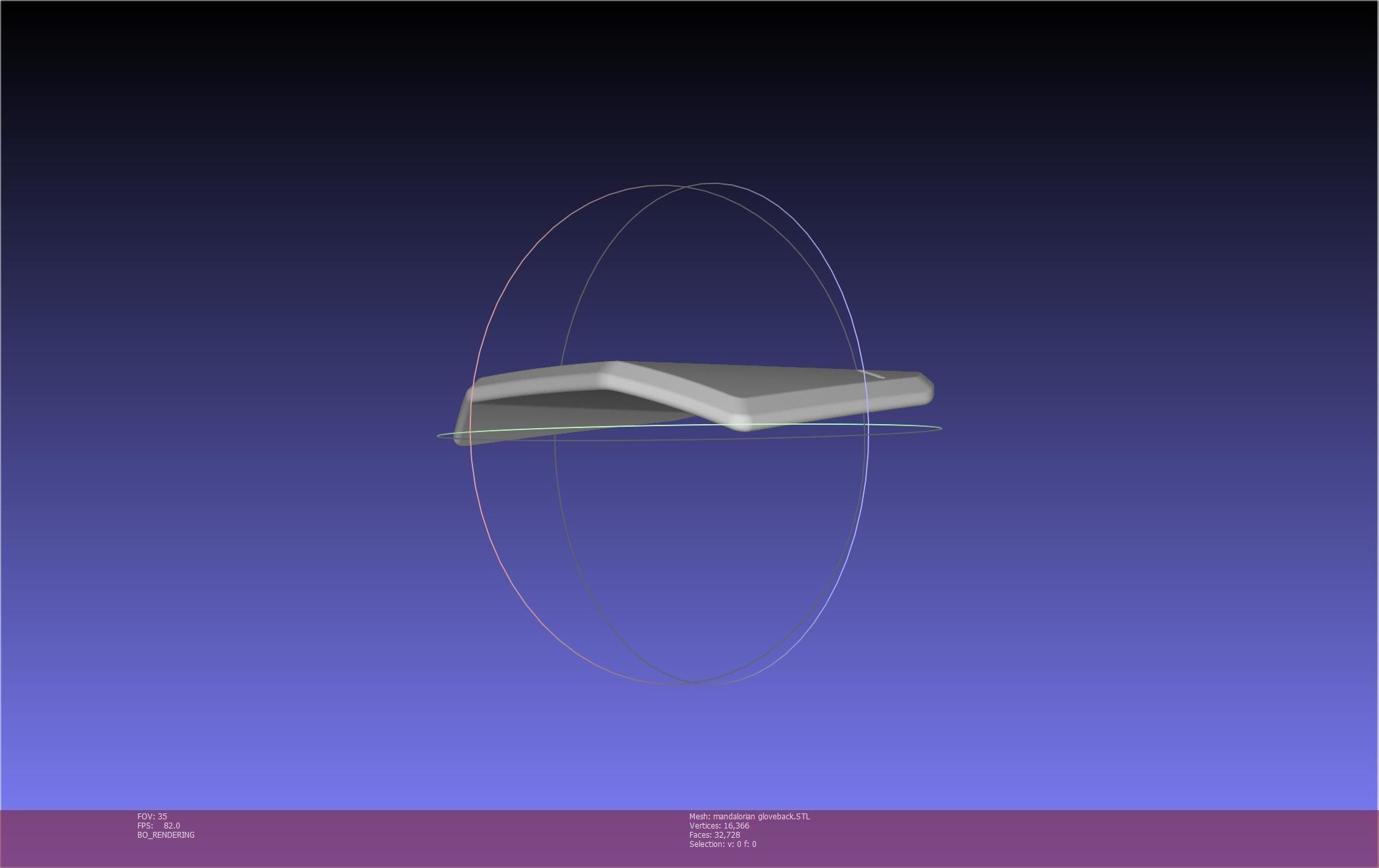 Star Wars Mandalorian Glove Cover Printable Model 3D print model_55