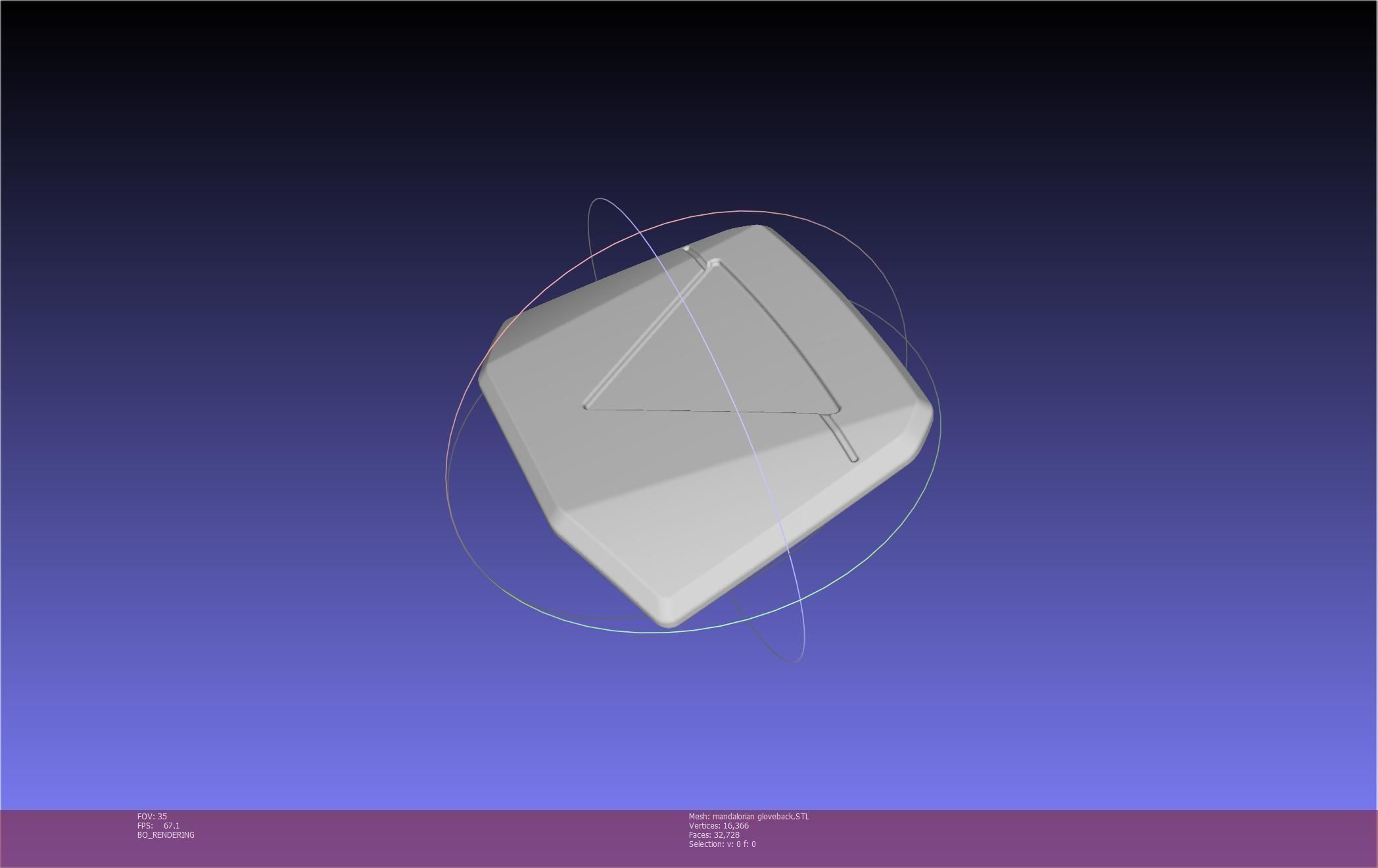 Star Wars Mandalorian Glove Cover Printable Model 3D print model_88