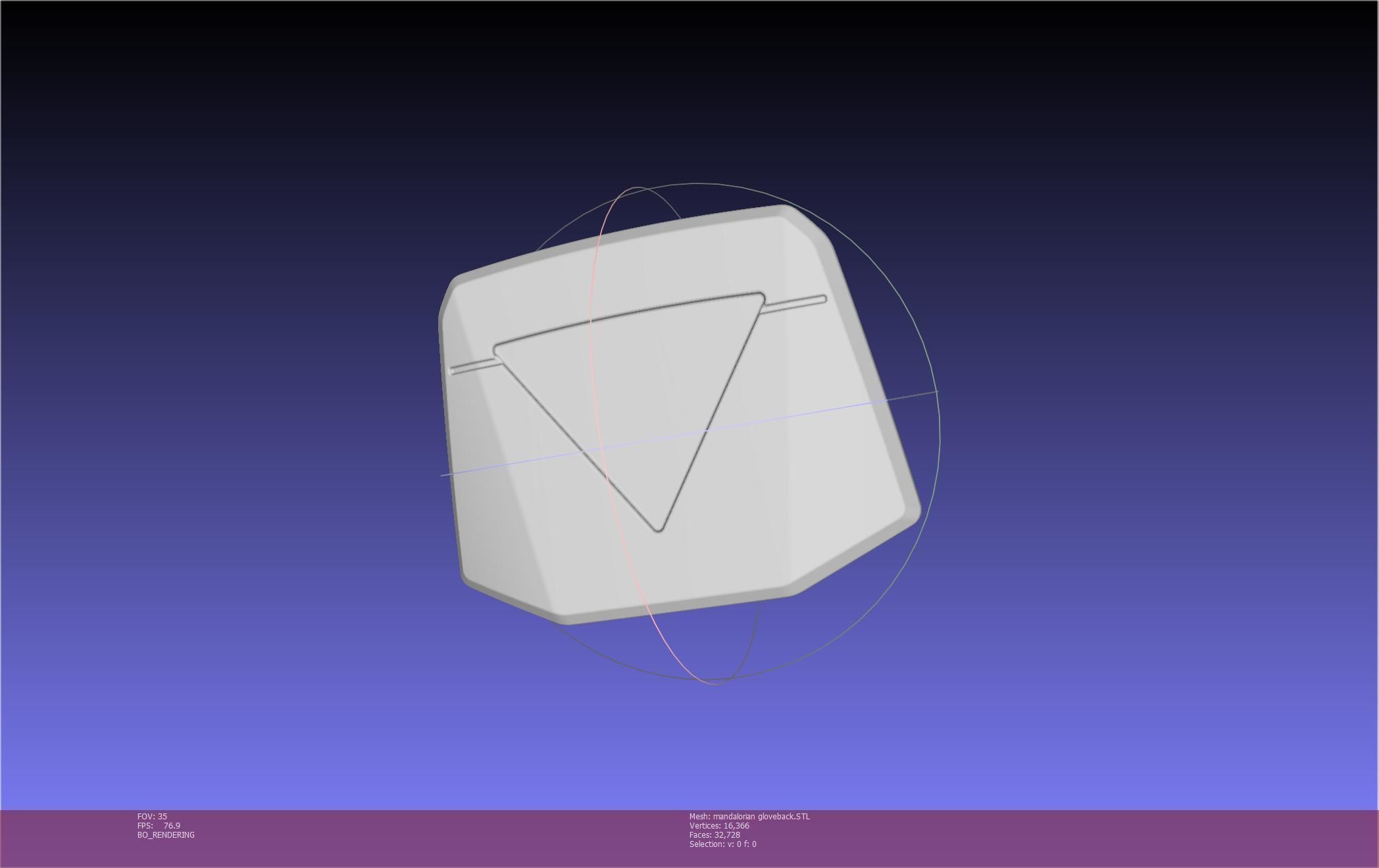 Star Wars Mandalorian Glove Cover Printable Model 3D print model_31