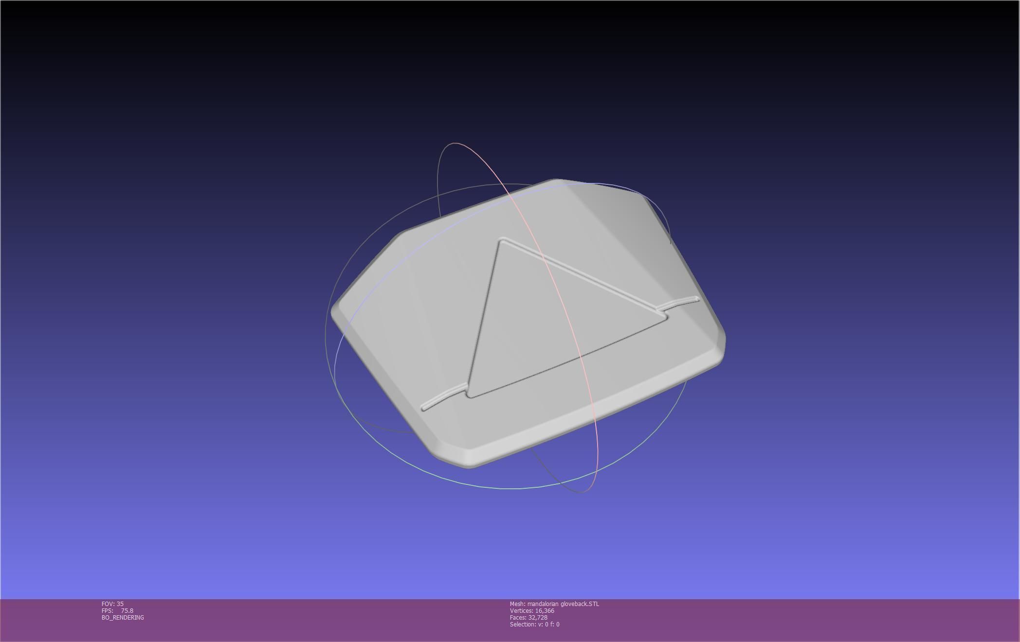 Star Wars Mandalorian Glove Cover Printable Model 3D print model_75