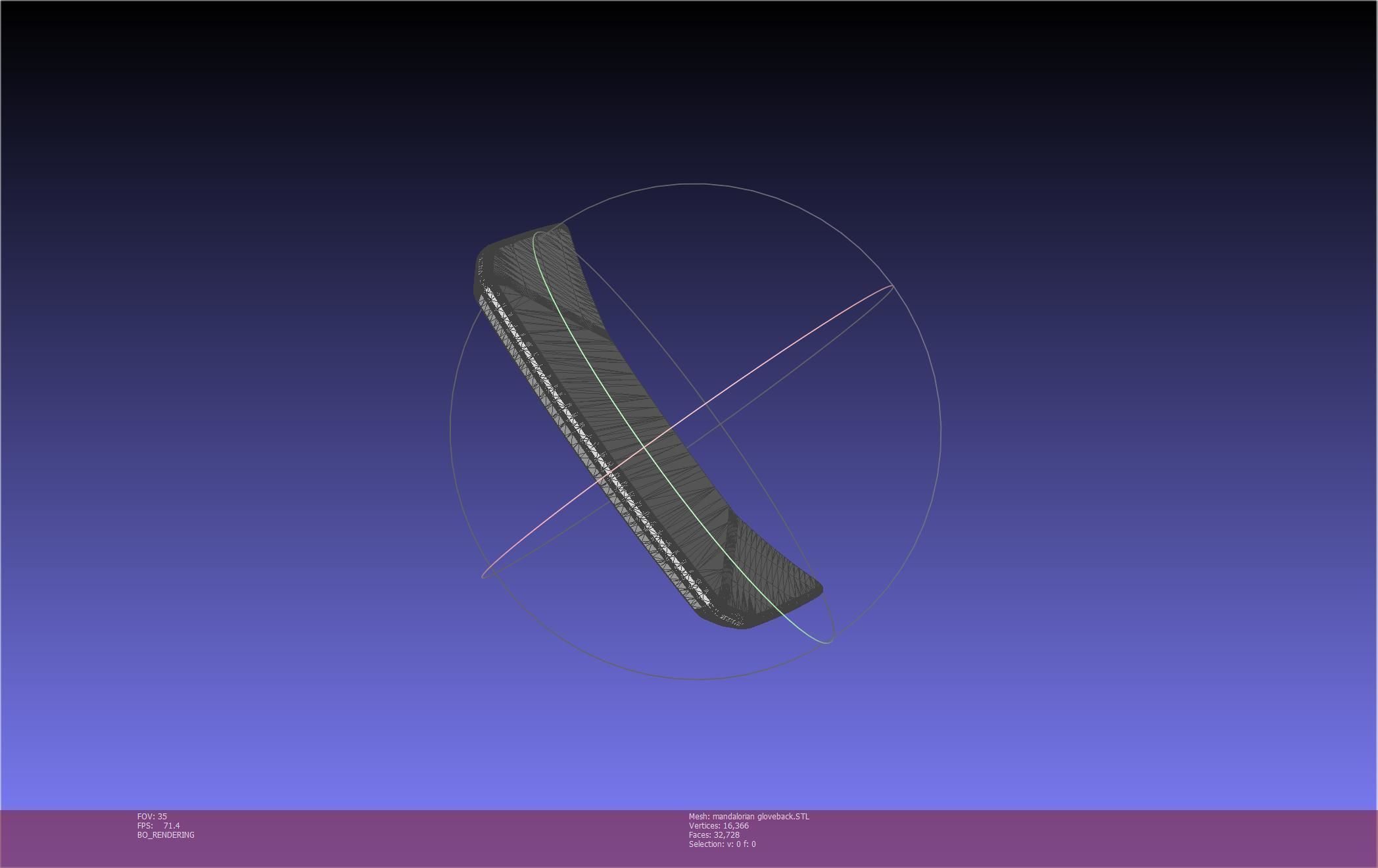 Star Wars Mandalorian Glove Cover Printable Model 3D print model_11