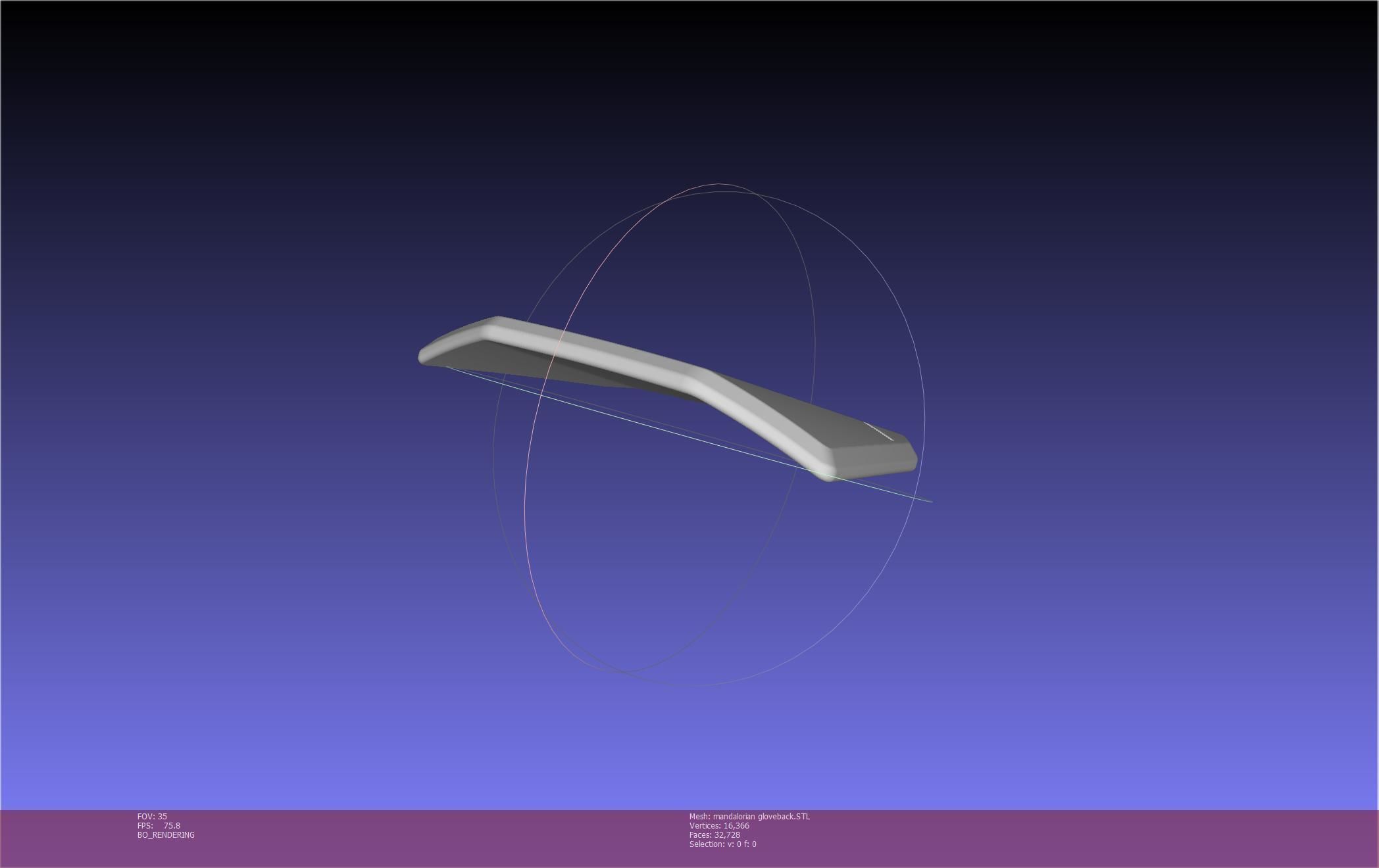 Star Wars Mandalorian Glove Cover Printable Model 3D print model_78