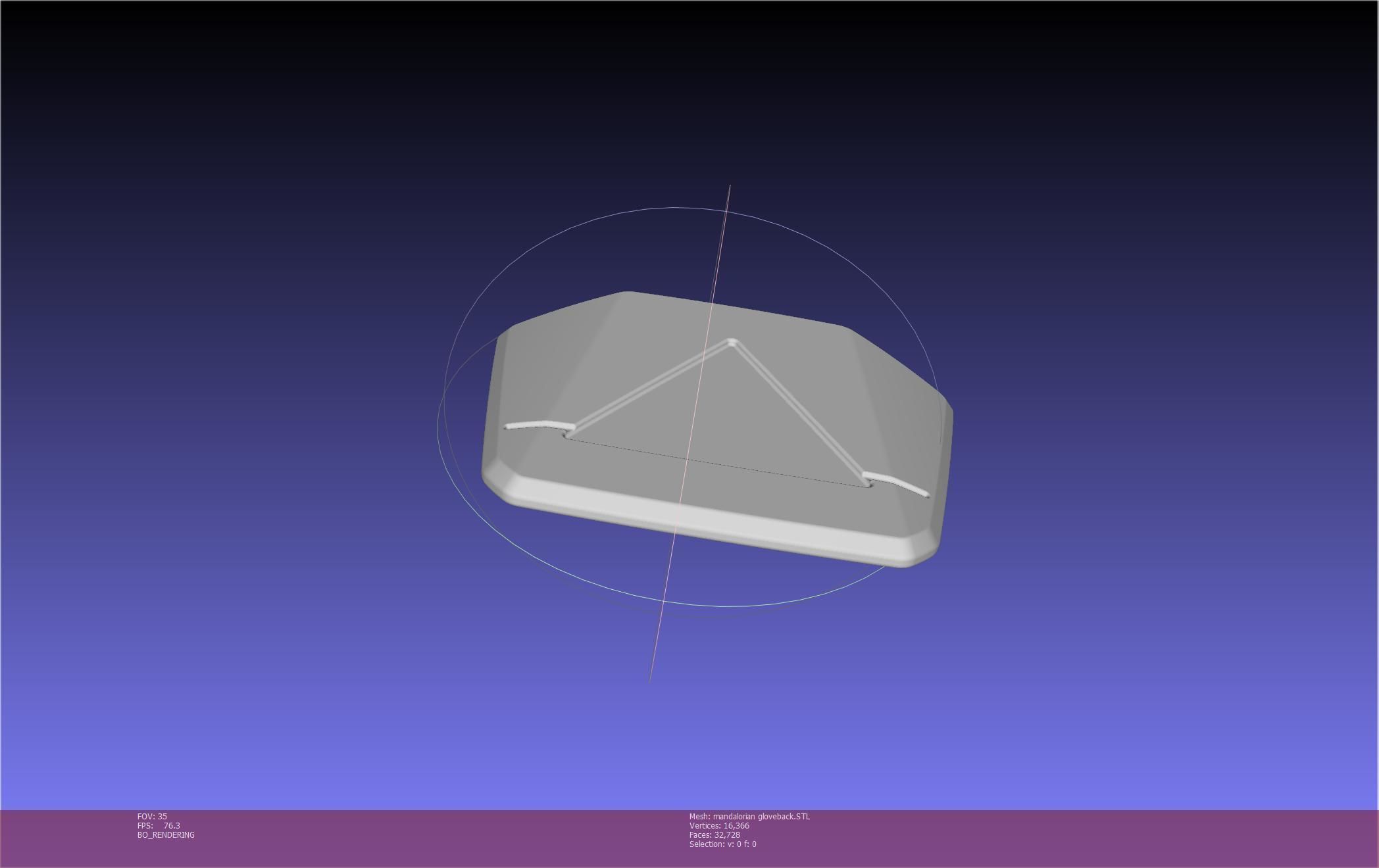 Star Wars Mandalorian Glove Cover Printable Model 3D print model_85