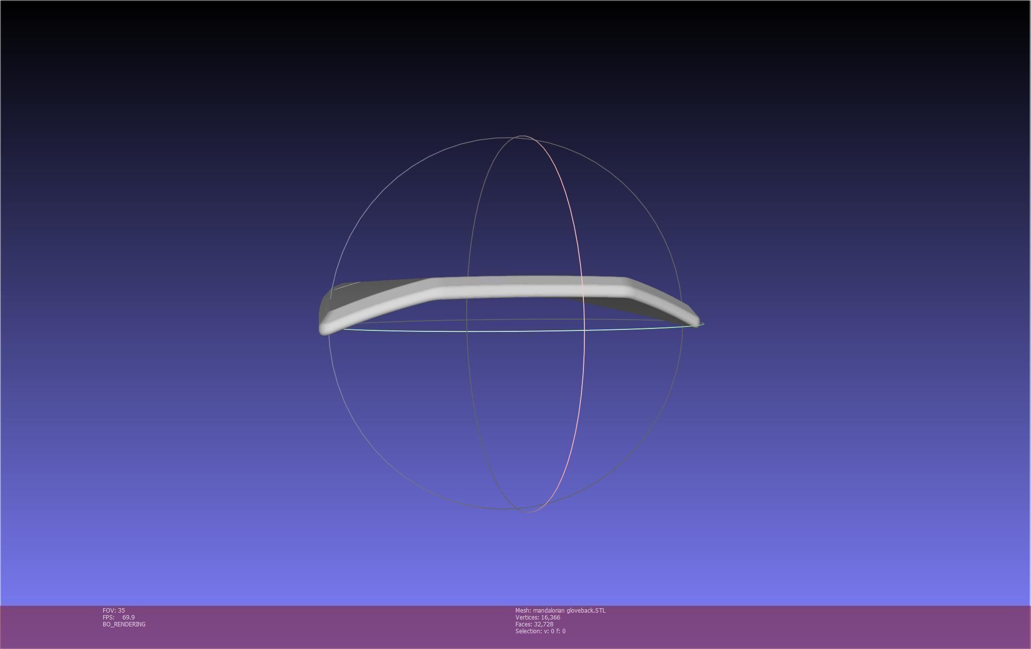 Star Wars Mandalorian Glove Cover Printable Model 3D print model_36