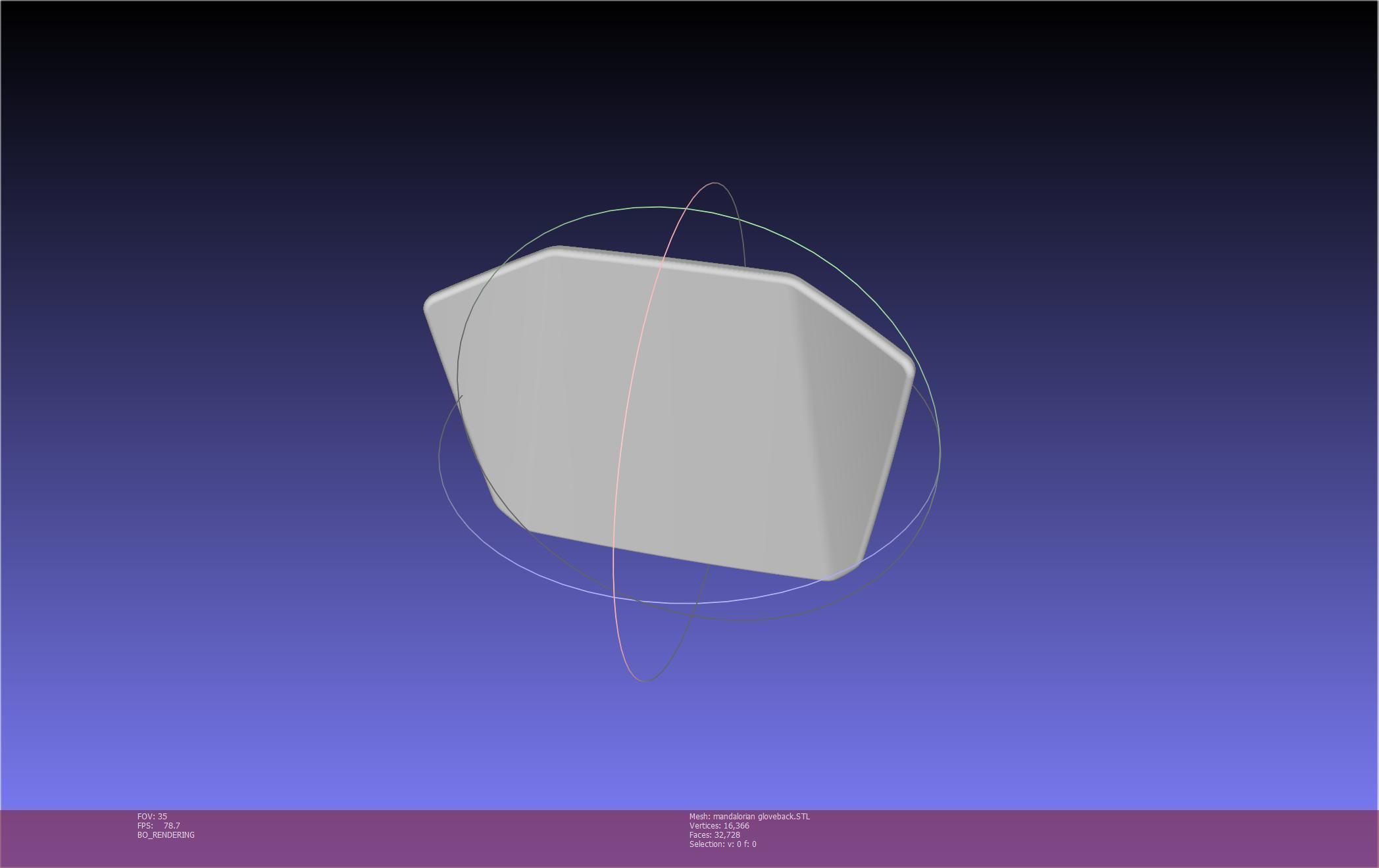 Star Wars Mandalorian Glove Cover Printable Model 3D print model_57