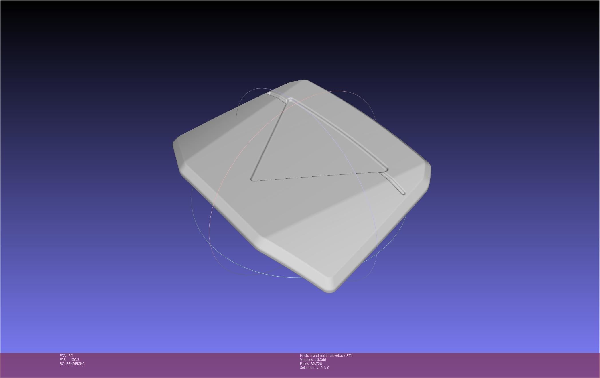 Star Wars Mandalorian Glove Cover Printable Model 3D print model_93