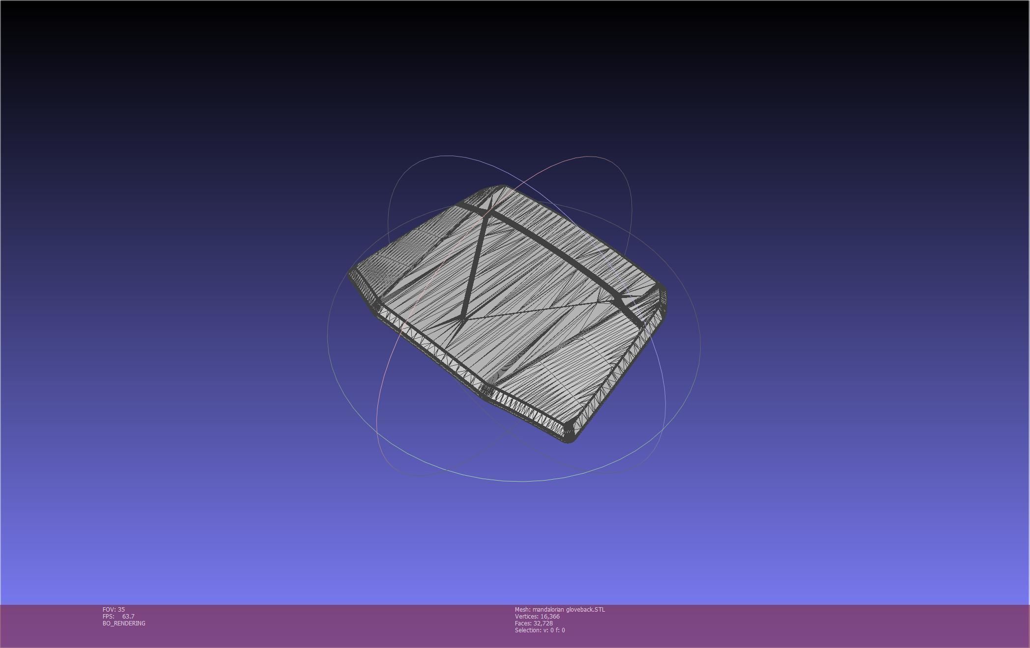 Star Wars Mandalorian Glove Cover Printable Model 3D print model_91