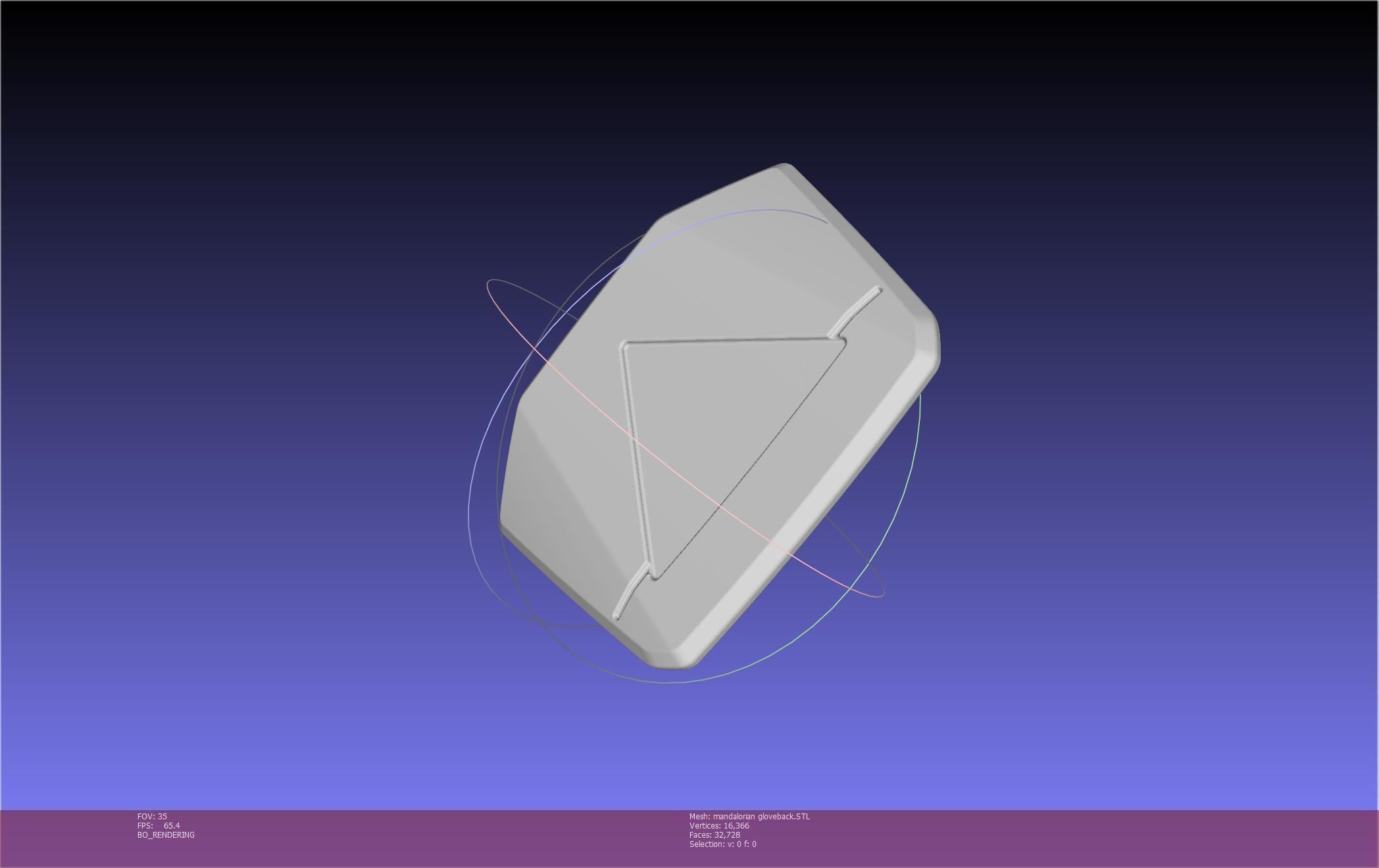 Star Wars Mandalorian Glove Cover Printable Model 3D print model_47