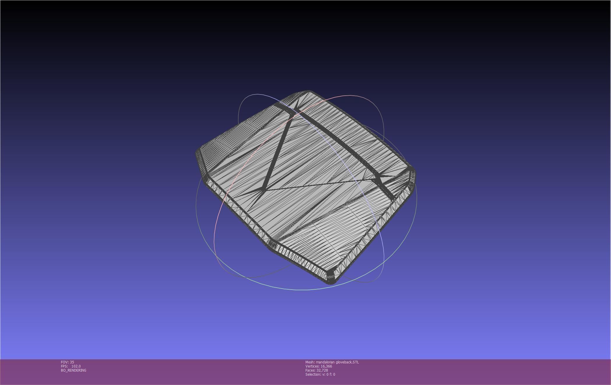 Star Wars Mandalorian Glove Cover Printable Model 3D print model_9