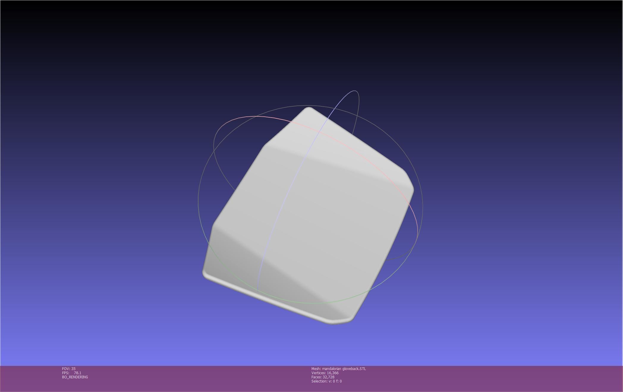 Star Wars Mandalorian Glove Cover Printable Model 3D print model_64