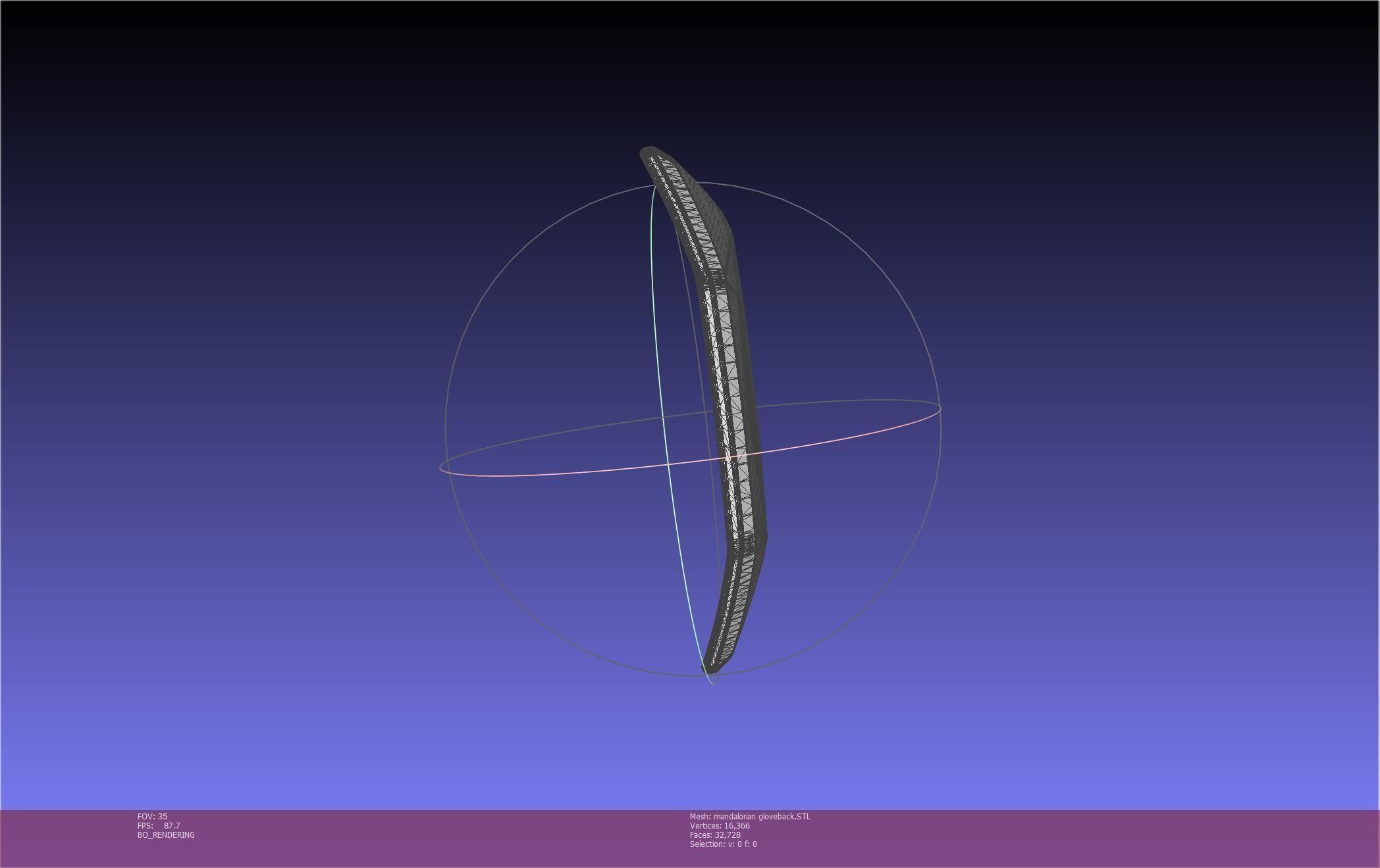 Star Wars Mandalorian Glove Cover Printable Model 3D print model_16