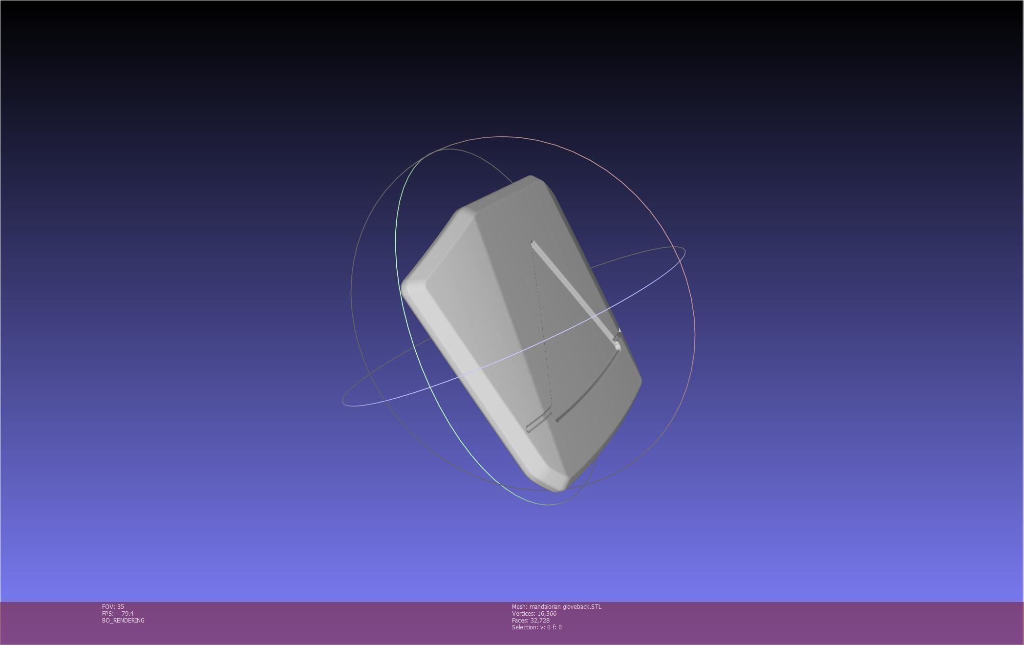 Star Wars Mandalorian Glove Cover Printable Model 3D print model_62