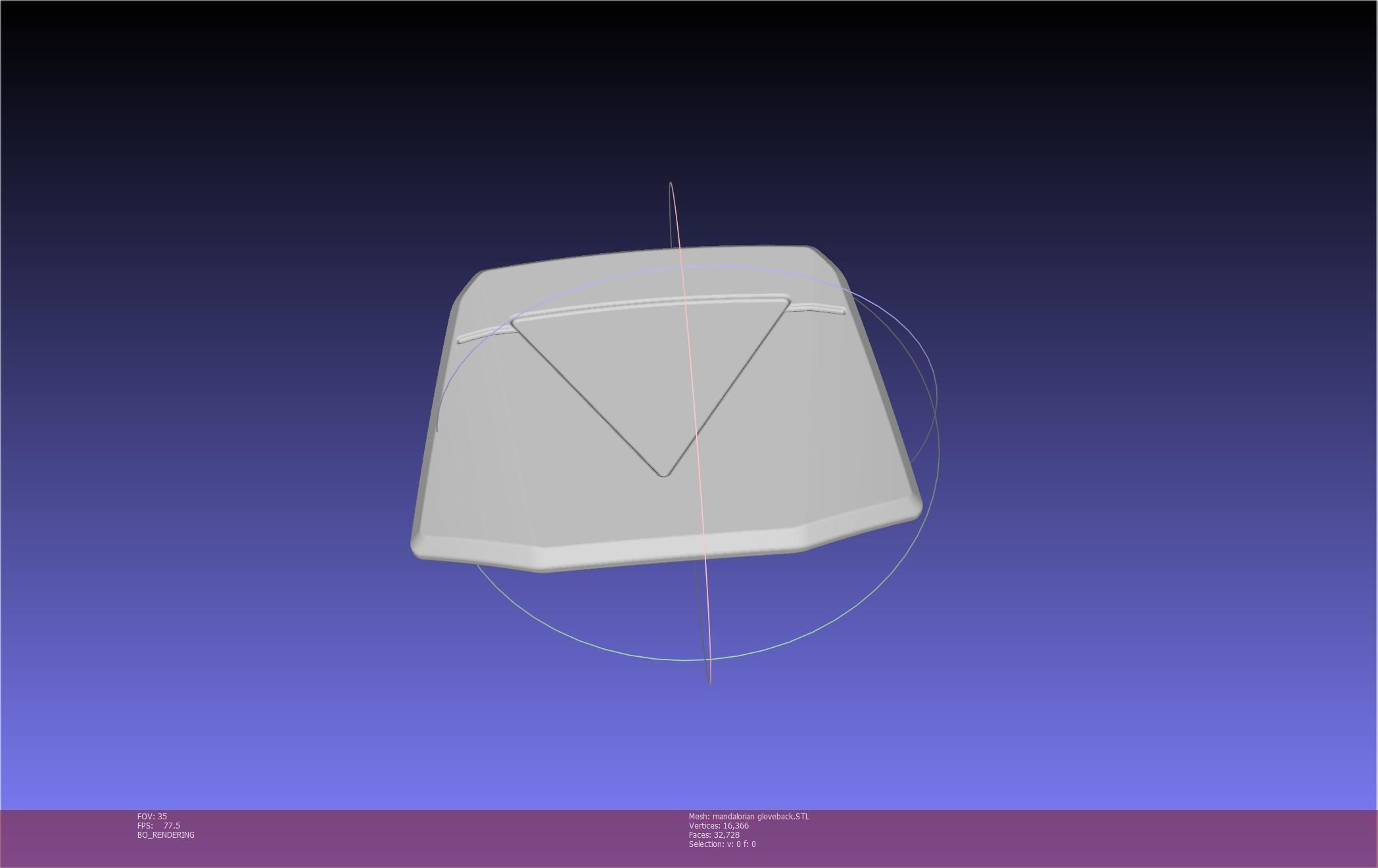 Star Wars Mandalorian Glove Cover Printable Model 3D print model_74