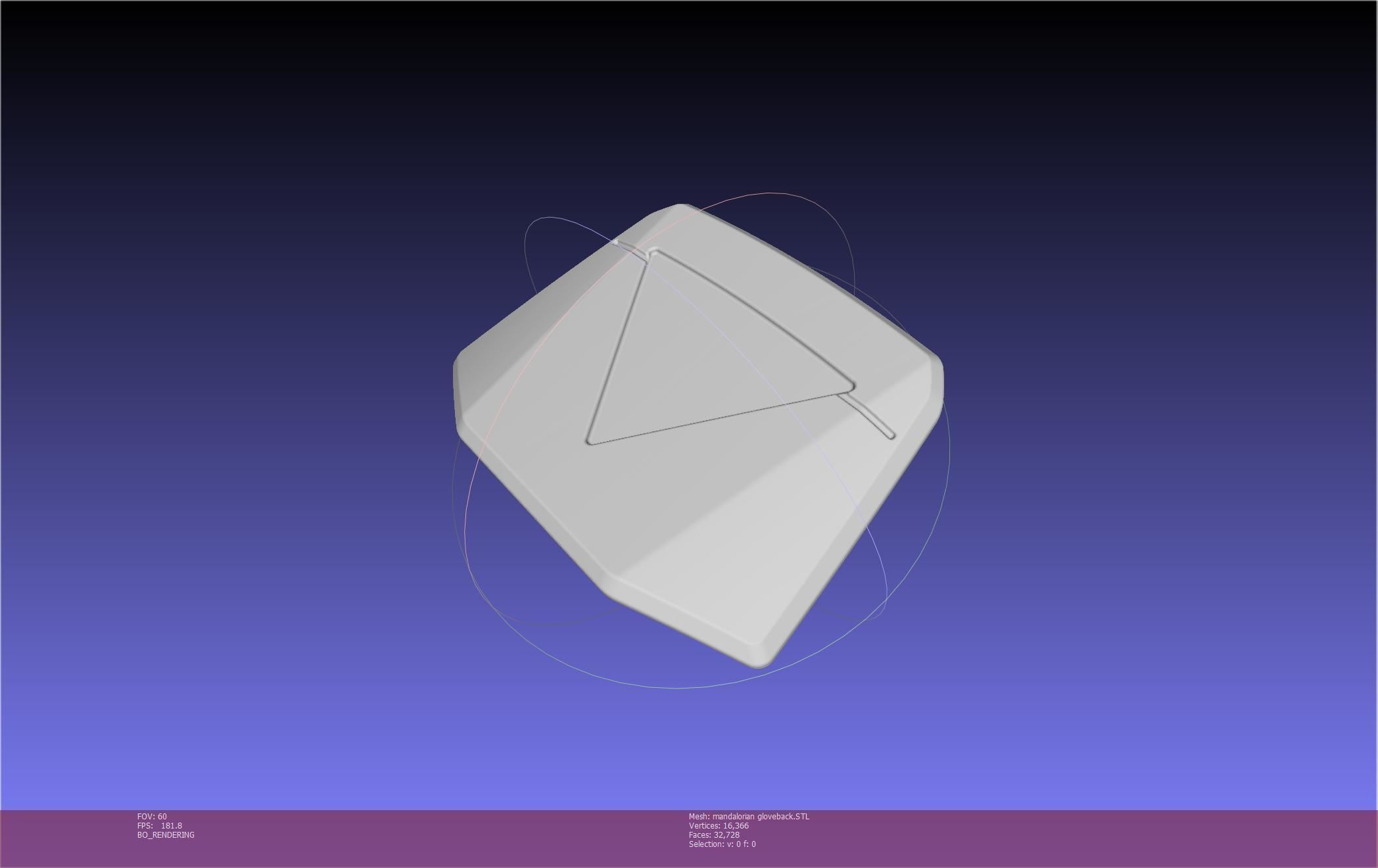 Star Wars Mandalorian Glove Cover Printable Model 3D print model_4