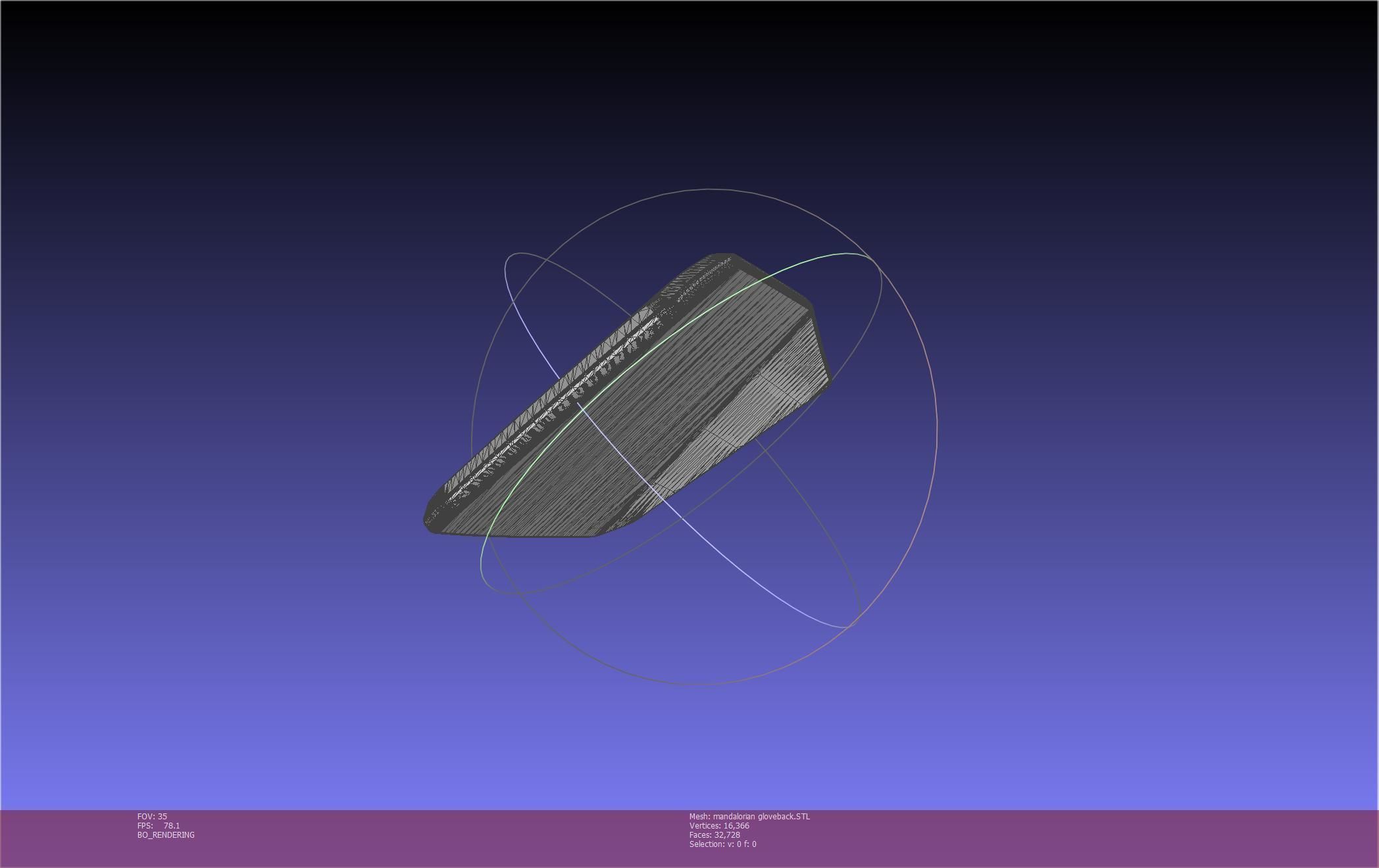 Star Wars Mandalorian Glove Cover Printable Model 3D print model_23