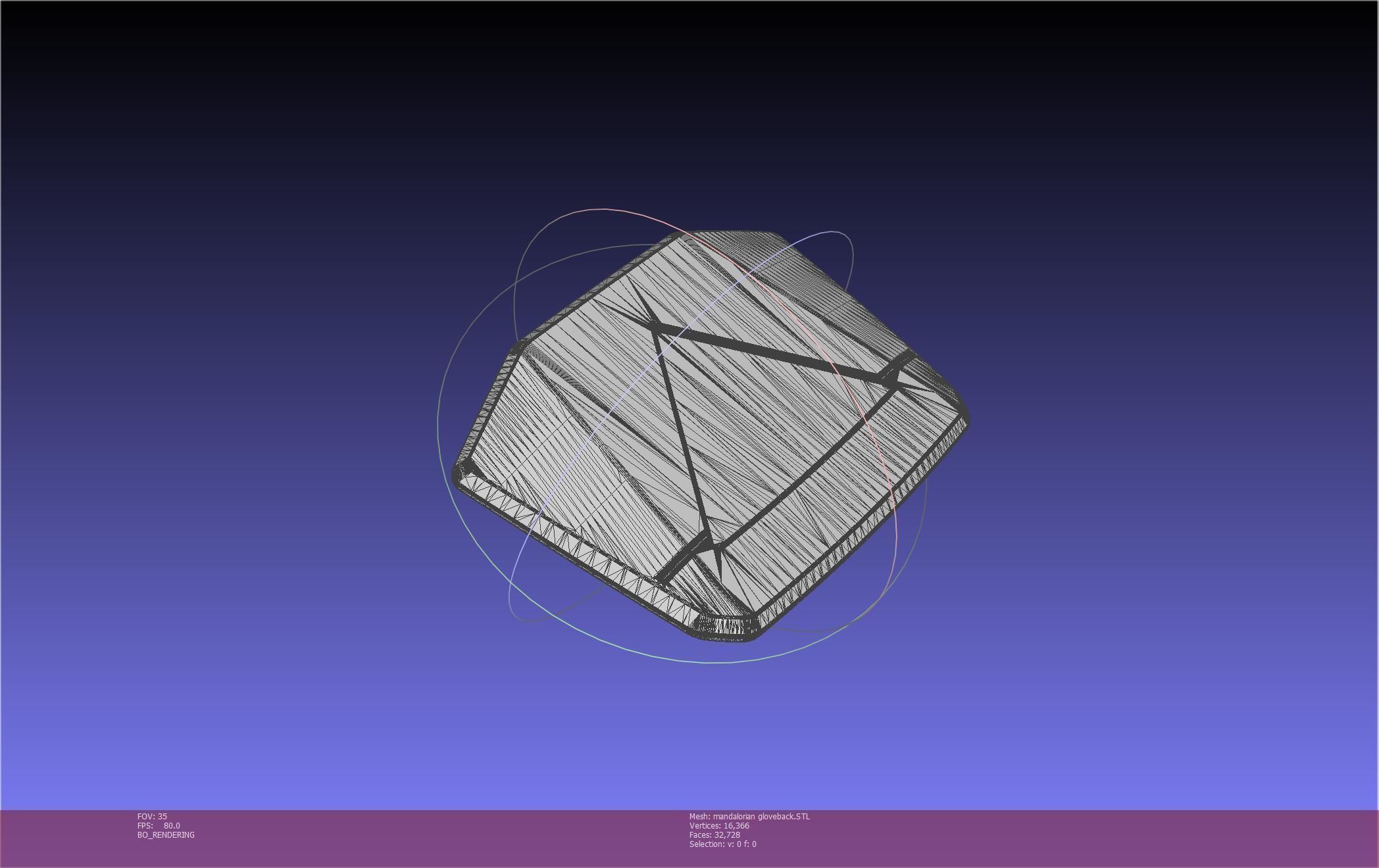 Star Wars Mandalorian Glove Cover Printable Model 3D print model_25