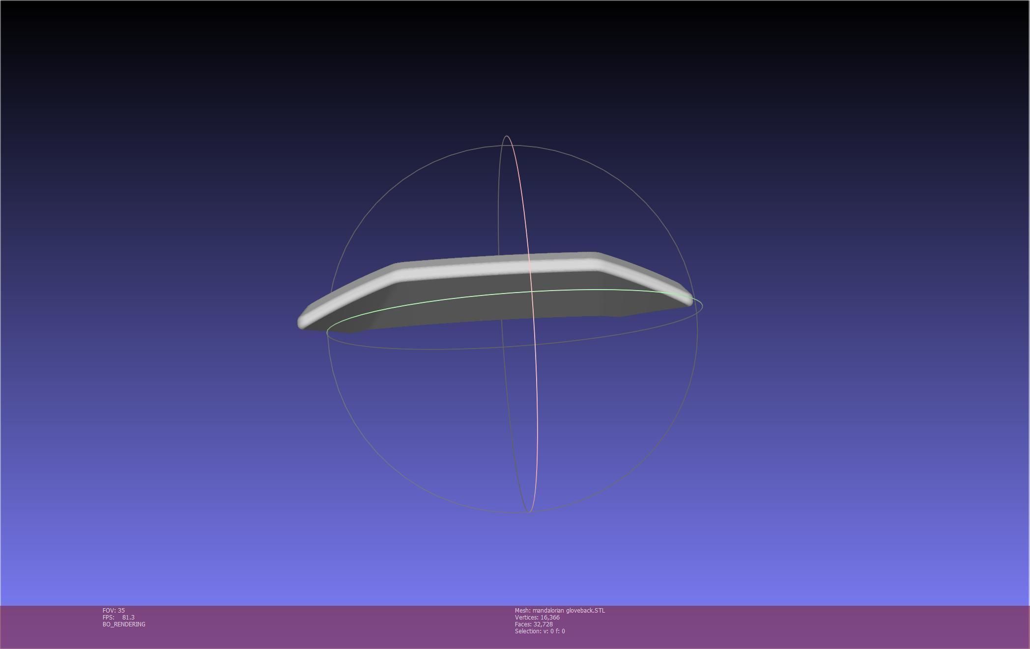 Star Wars Mandalorian Glove Cover Printable Model 3D print model_34